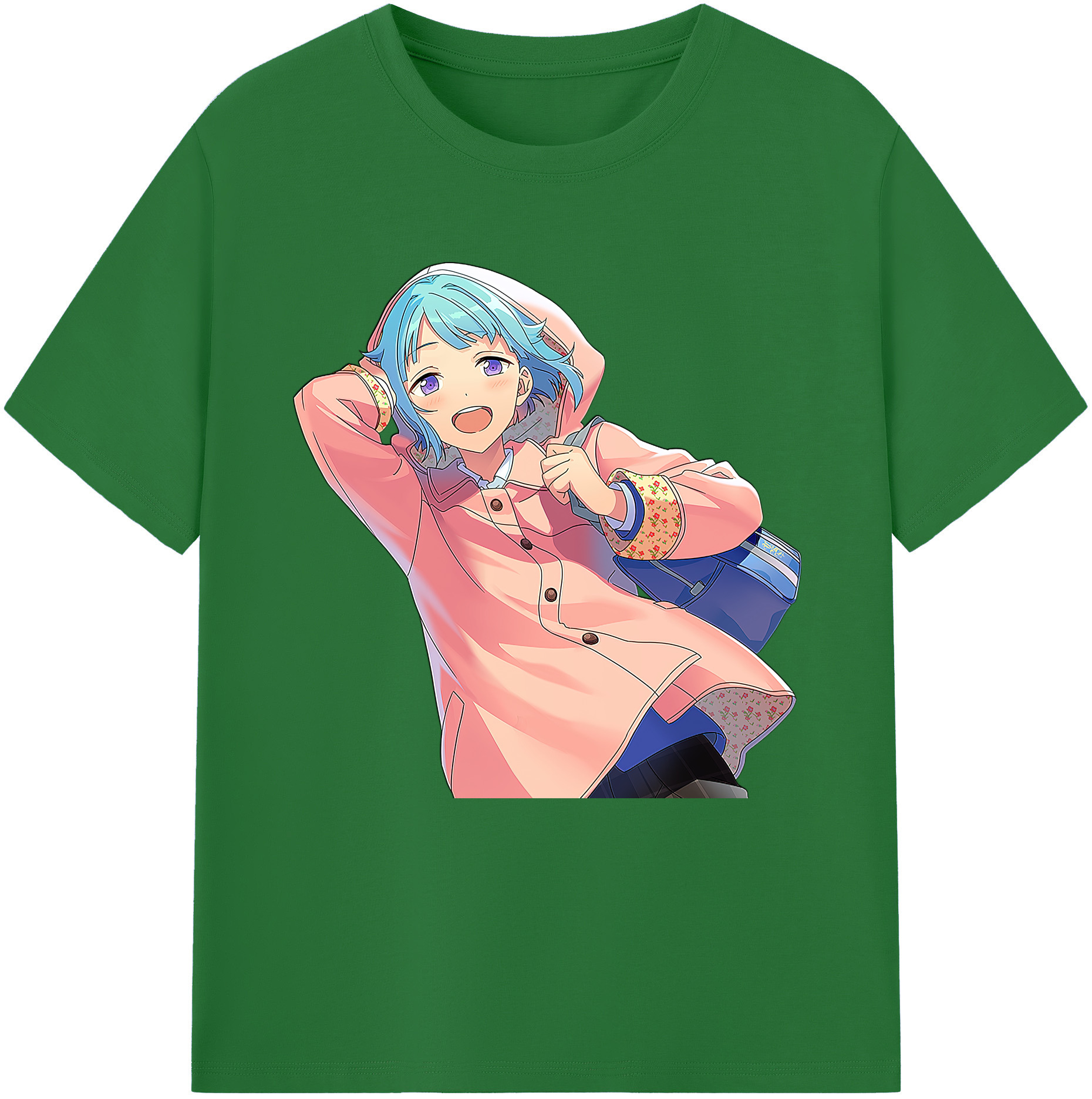 （画像用） あんさんぶるスターズ! Ensemble Stars 綿100％半袖Tシャツ（フロントプリント）