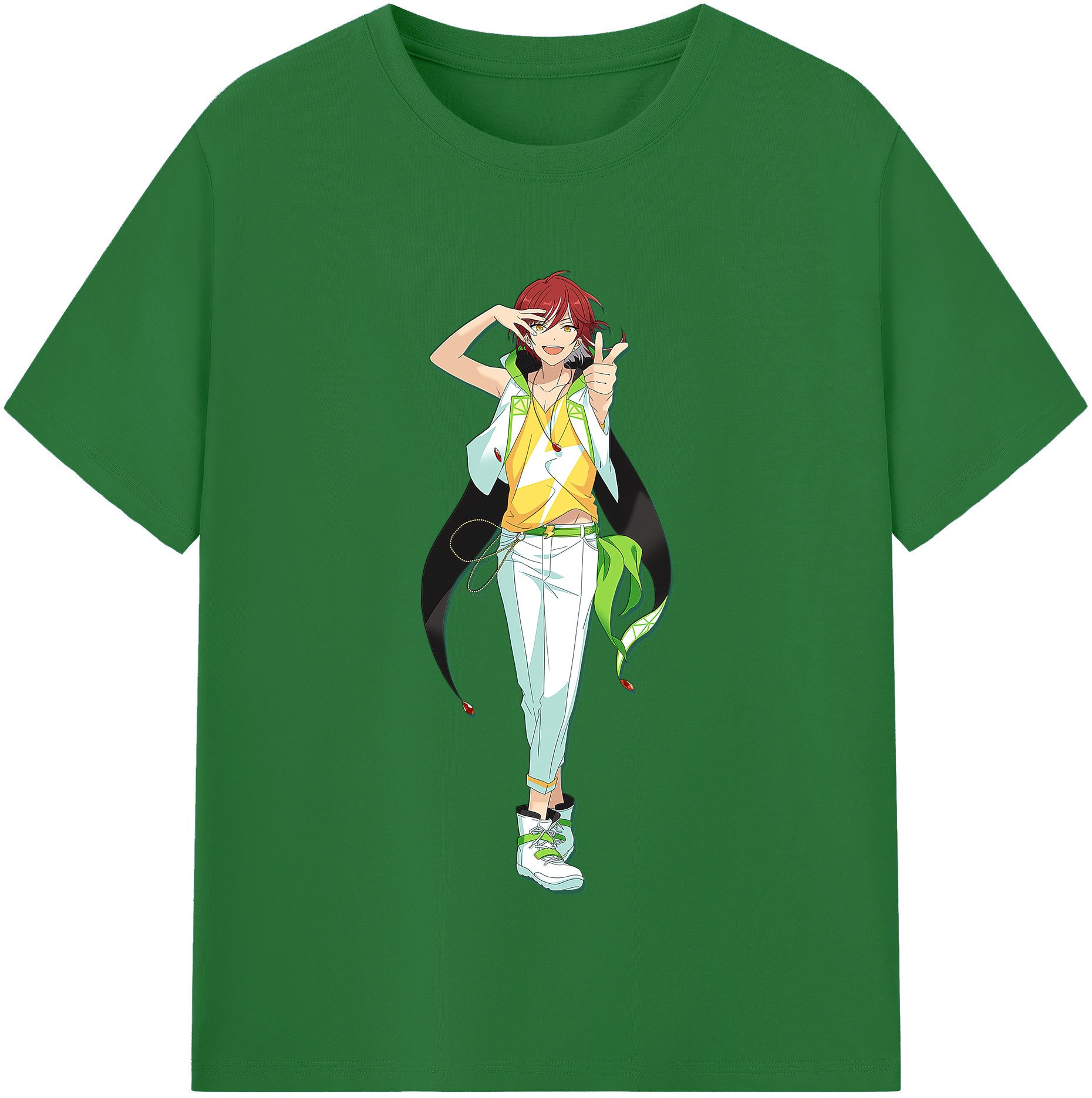 （画像用） あんさんぶるスターズ! Ensemble Stars 綿100％半袖Tシャツ（フロントプリント）
