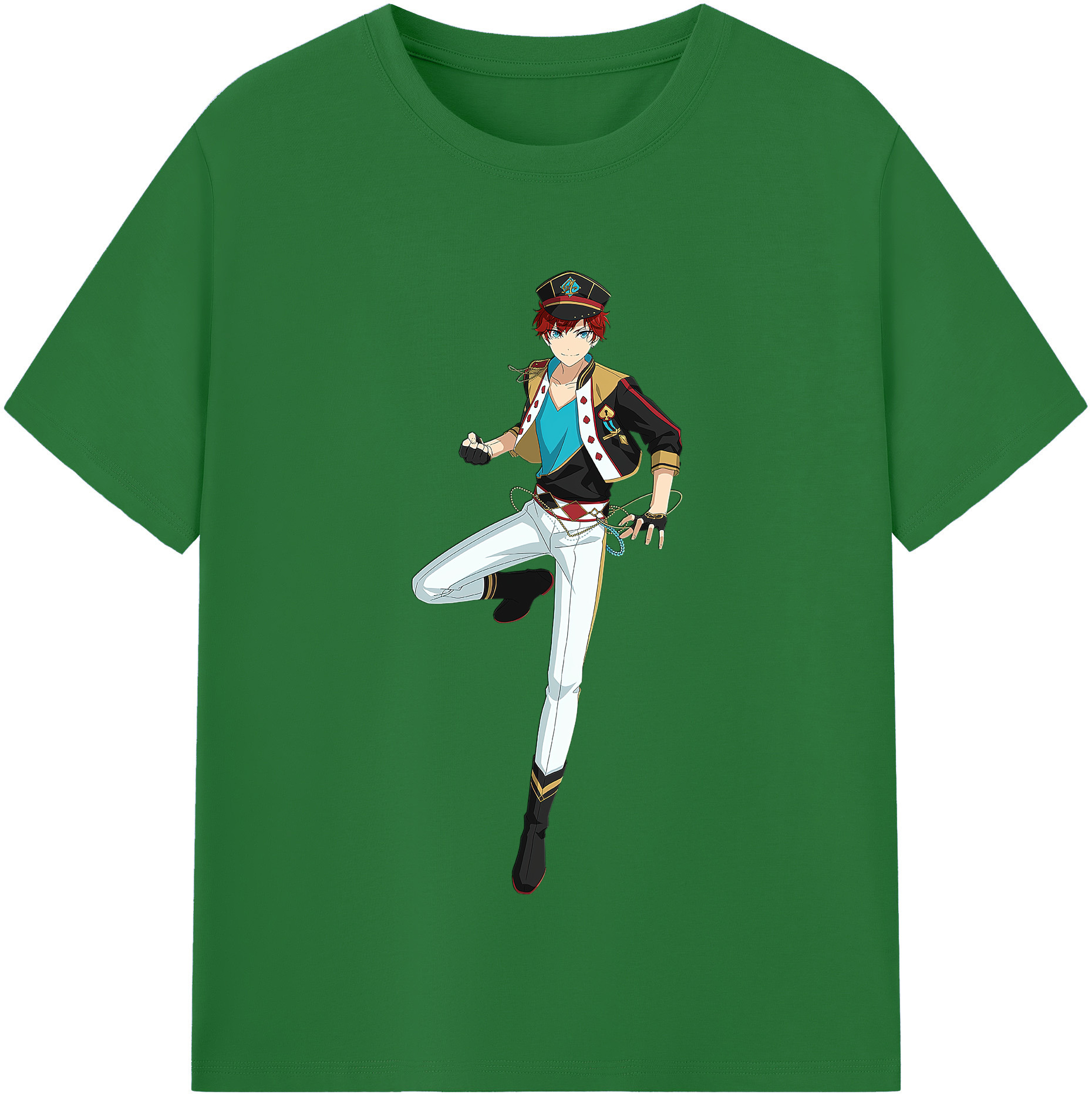 （画像用） あんさんぶるスターズ! Ensemble Stars 綿100％半袖Tシャツ（フロントプリント）