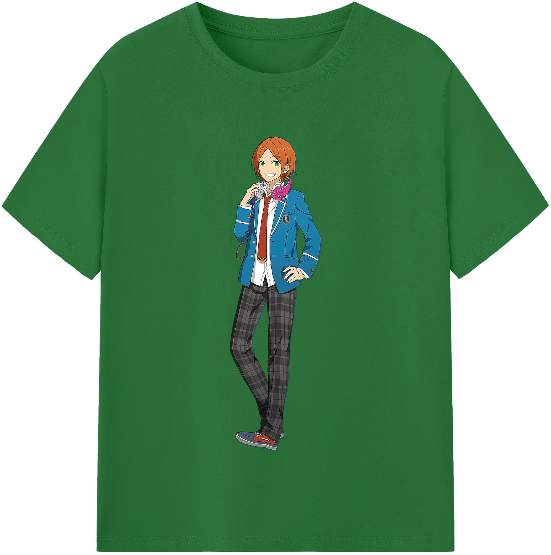 （画像用） あんさんぶるスターズ! Ensemble Stars 綿100％半袖Tシャツ（フロントプリント）