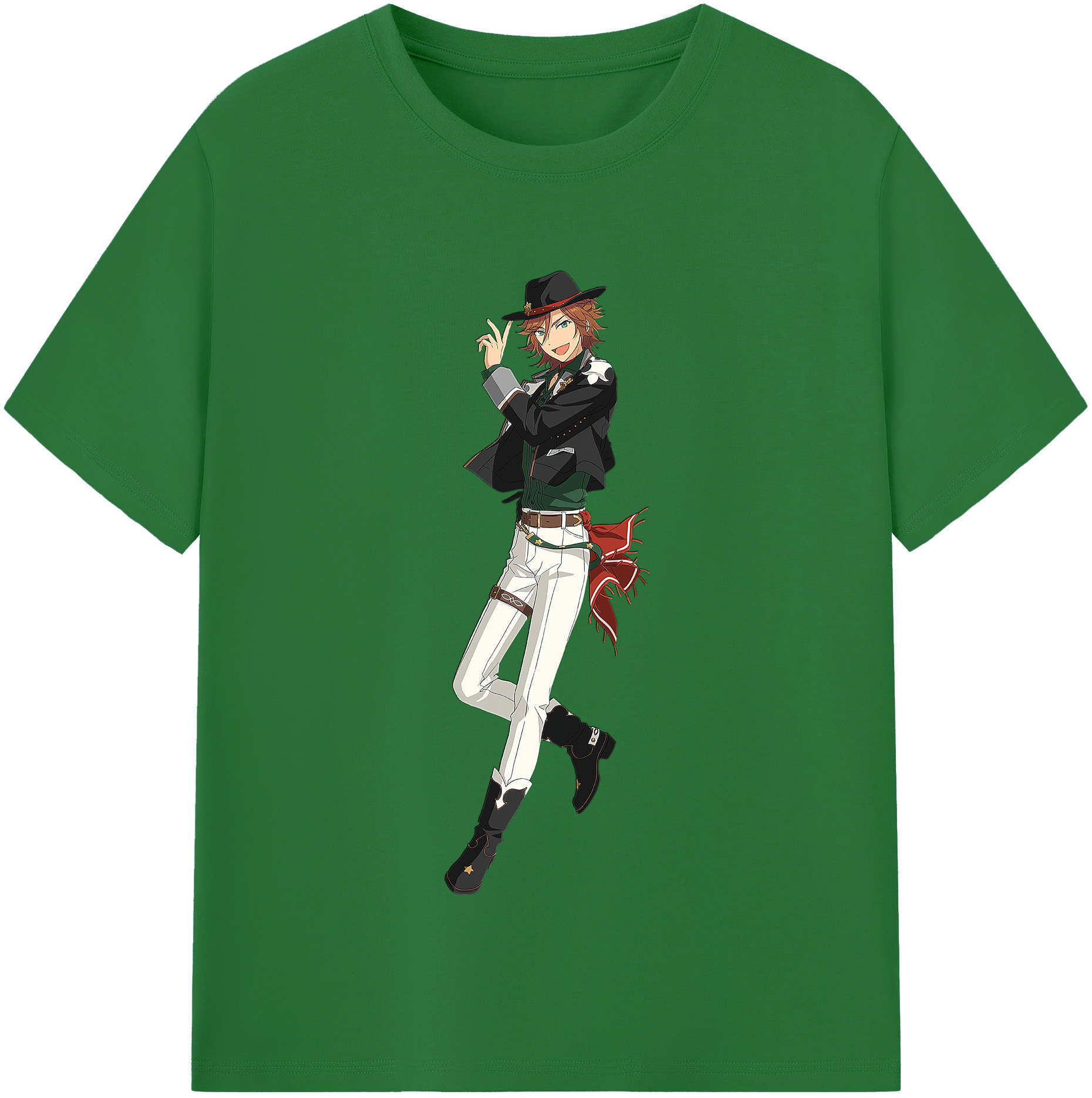 （画像用） あんさんぶるスターズ! Ensemble Stars 綿100％半袖Tシャツ（フロントプリント）
