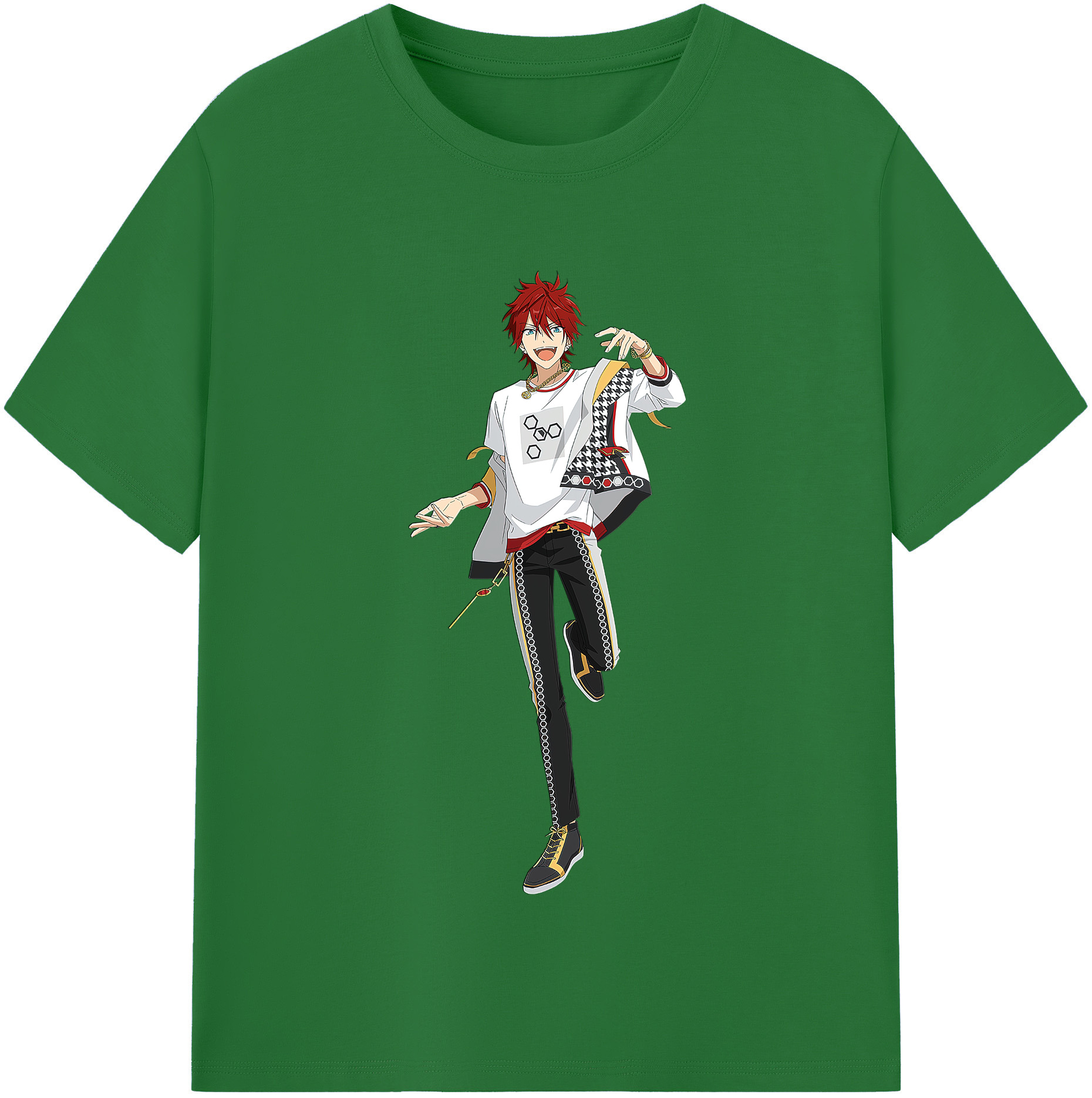 （画像用） あんさんぶるスターズ! Ensemble Stars 綿100％半袖Tシャツ（フロントプリント）