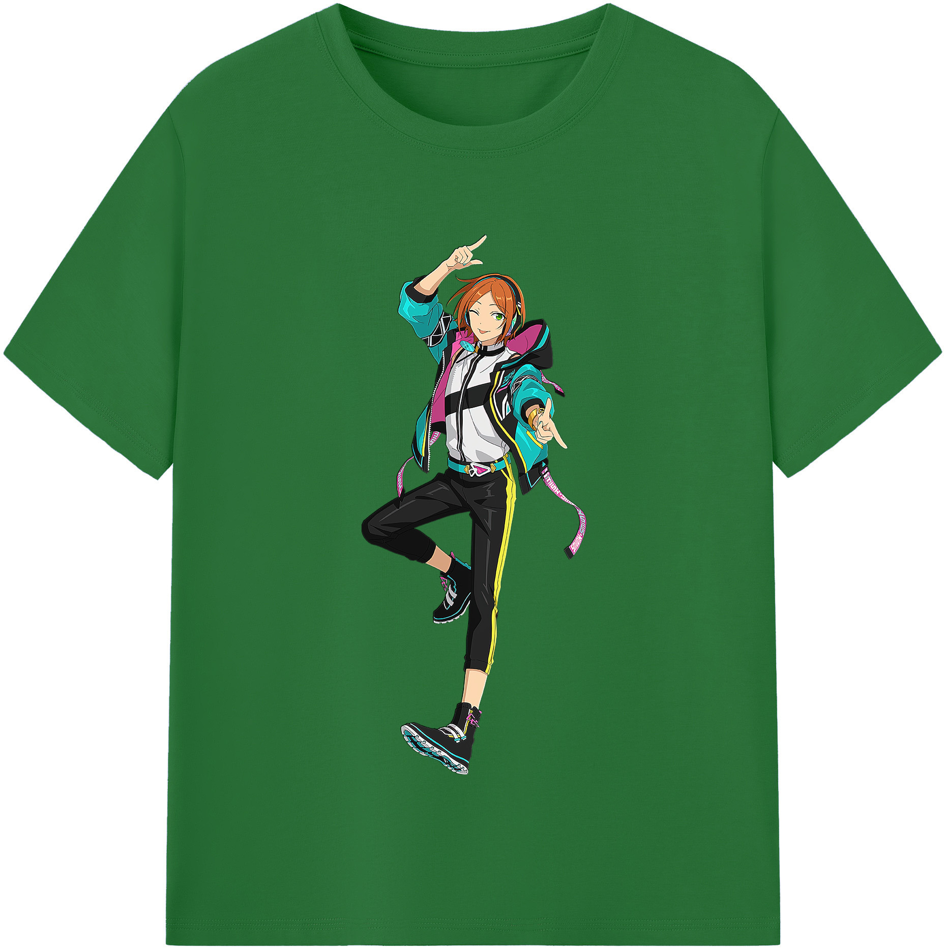 （画像用） あんさんぶるスターズ! Ensemble Stars 綿100％半袖Tシャツ（フロントプリント）