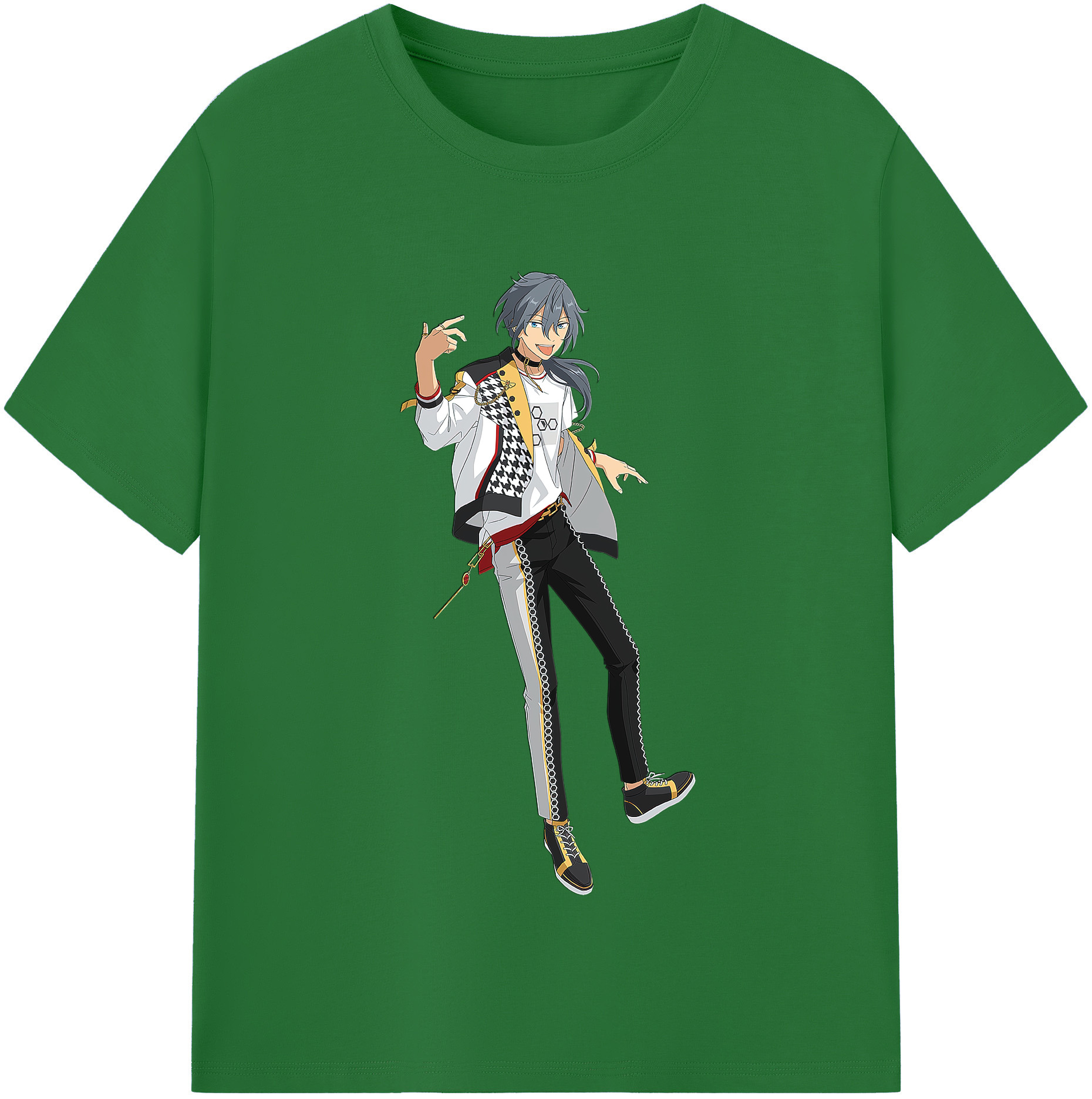 （画像用） あんさんぶるスターズ! Ensemble Stars 綿100％半袖Tシャツ（フロントプリント）