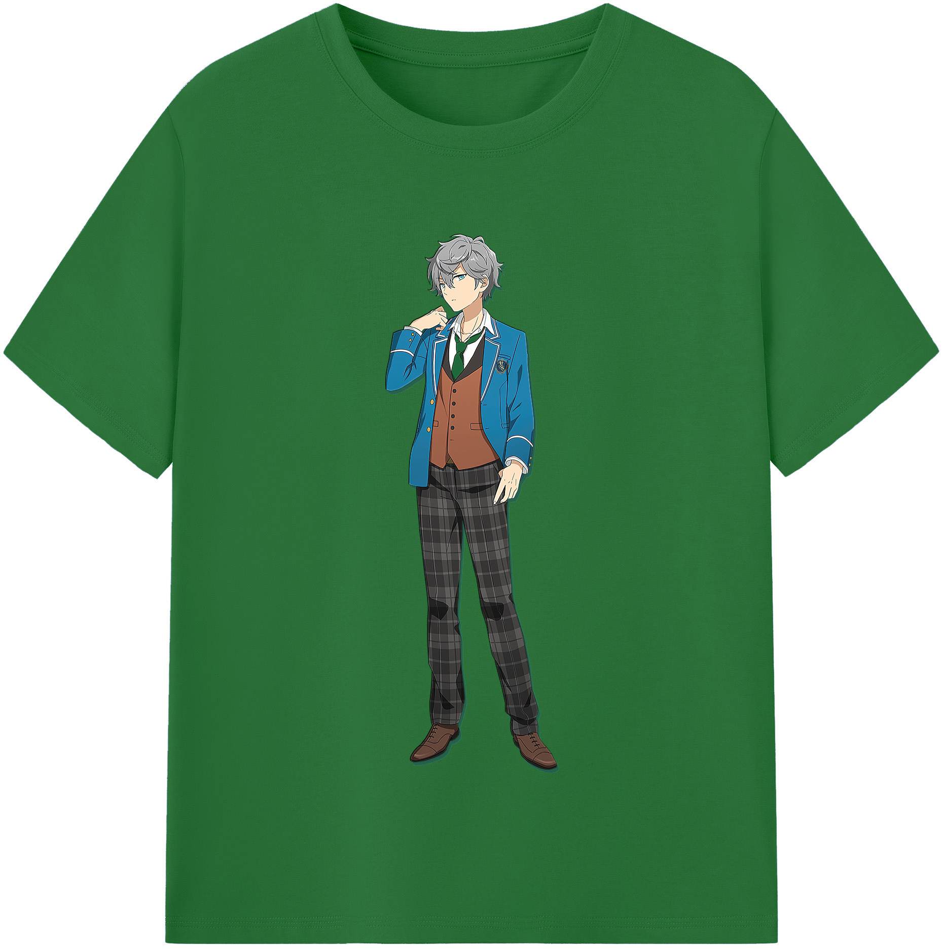 （画像用） あんさんぶるスターズ! Ensemble Stars 綿100％半袖Tシャツ（フロントプリント）