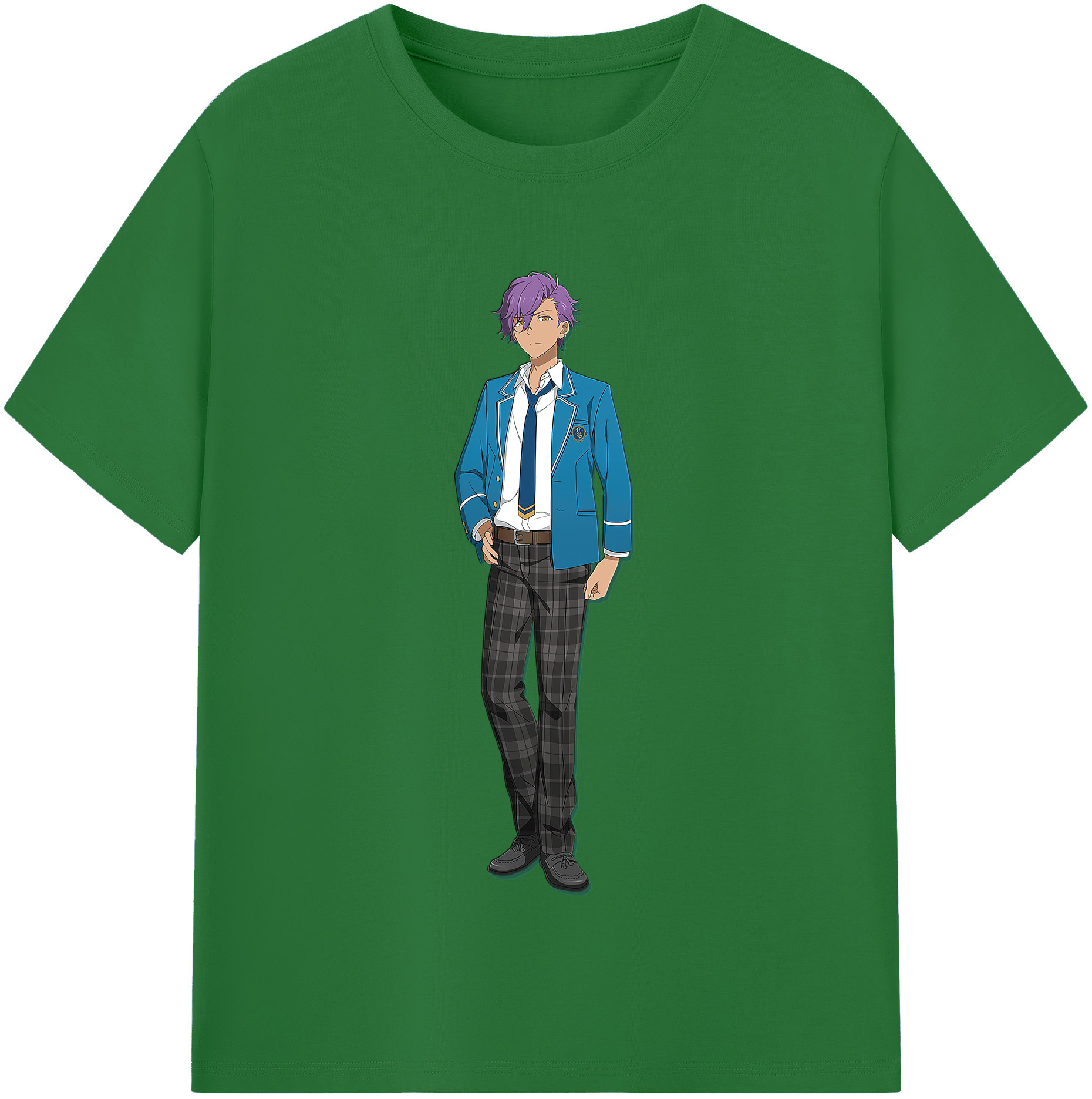 （画像用） あんさんぶるスターズ! Ensemble Stars 綿100％半袖Tシャツ（フロントプリント）