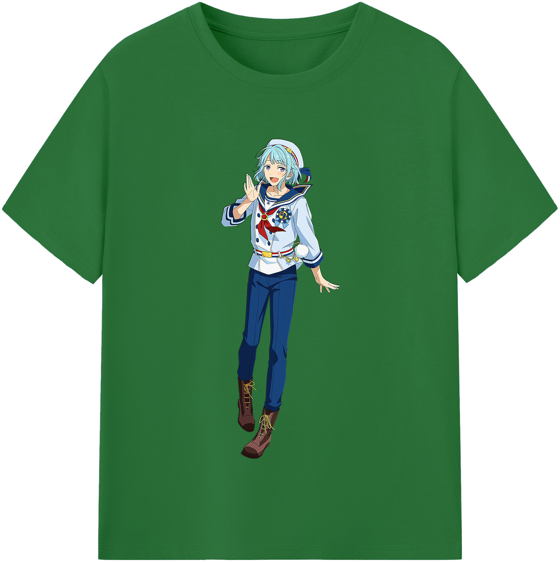 （画像用） あんさんぶるスターズ! Ensemble Stars 綿100％半袖Tシャツ（フロントプリント）