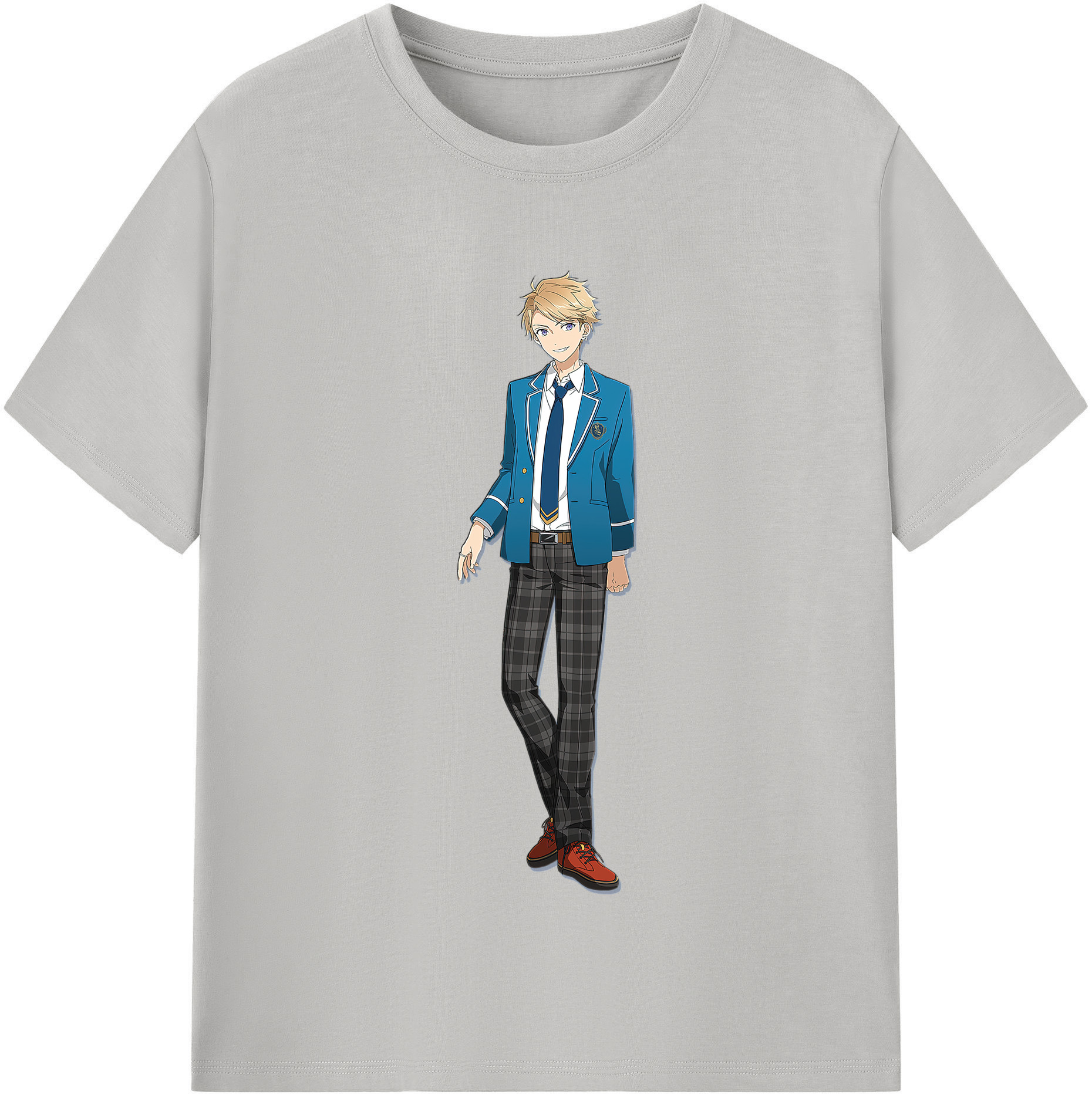 （画像用） あんさんぶるスターズ! Ensemble Stars 綿100％半袖Tシャツ（フロントプリント）