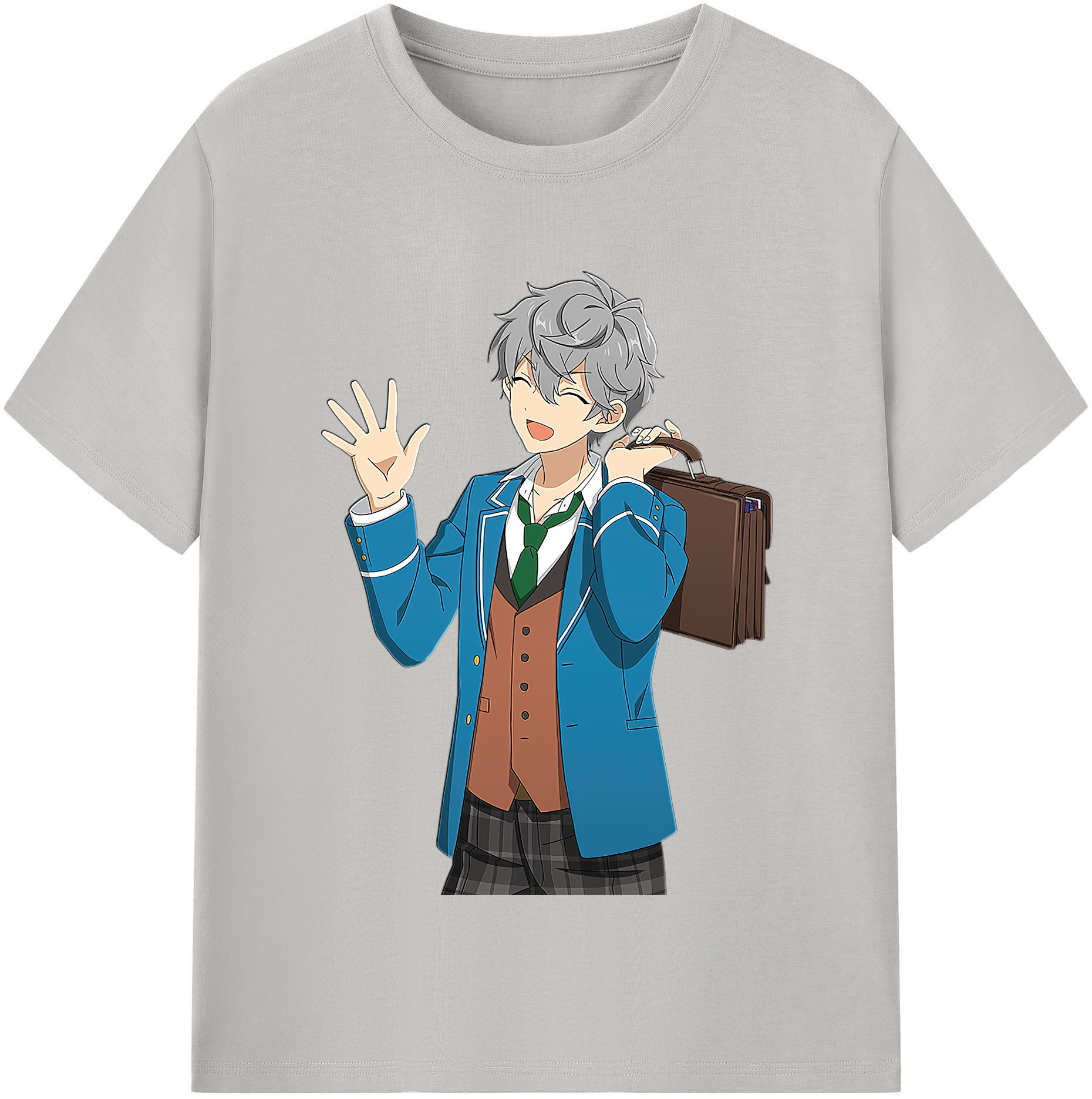 （画像用） あんさんぶるスターズ! Ensemble Stars 綿100％半袖Tシャツ（フロントプリント）