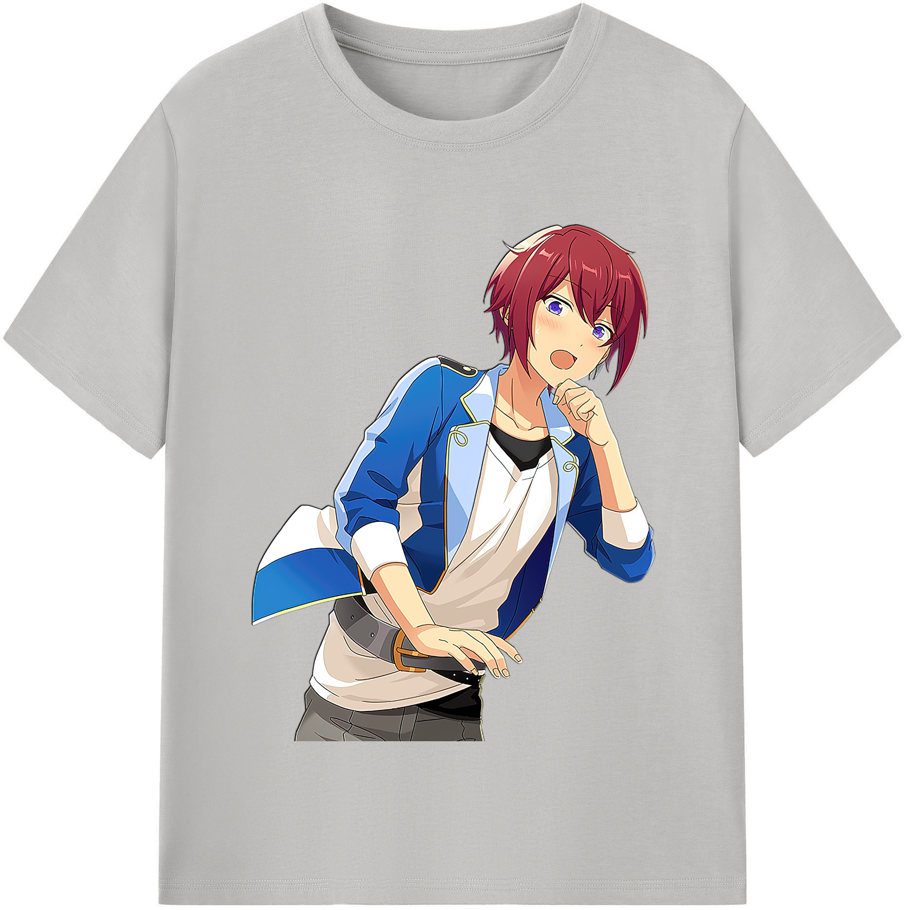 （画像用） あんさんぶるスターズ! Ensemble Stars 綿100％半袖Tシャツ（フロントプリント）