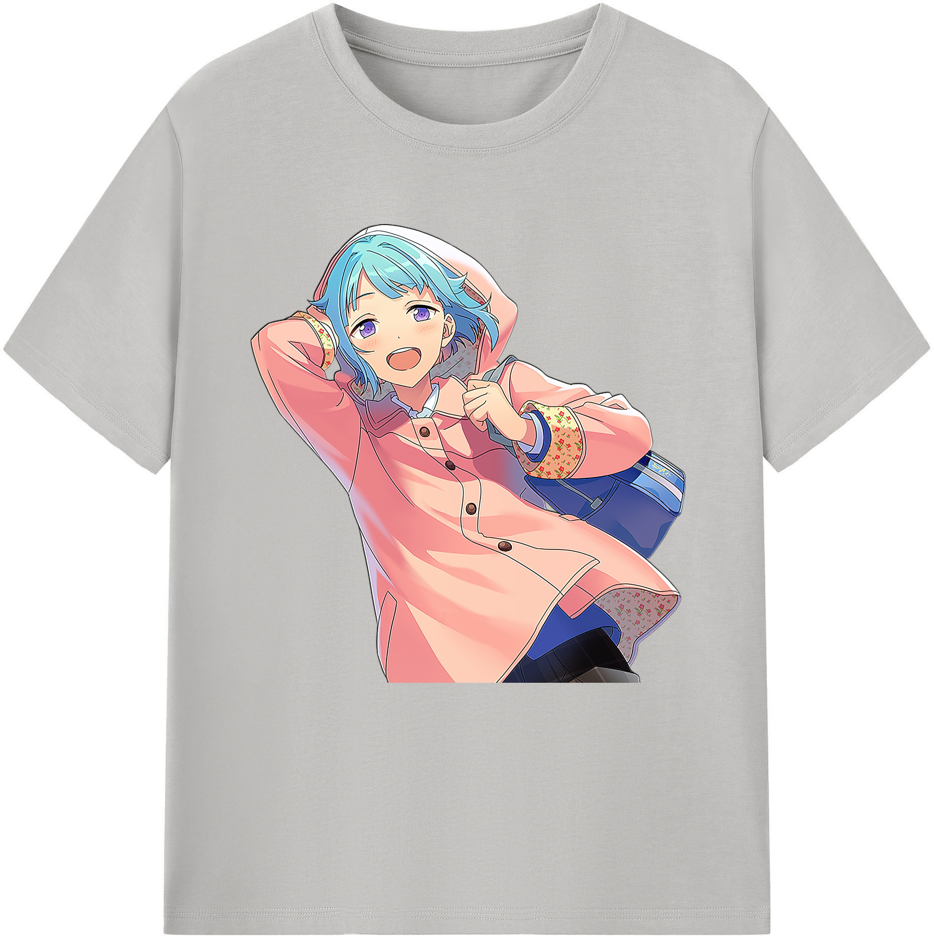 （画像用） あんさんぶるスターズ! Ensemble Stars 綿100％半袖Tシャツ（フロントプリント）