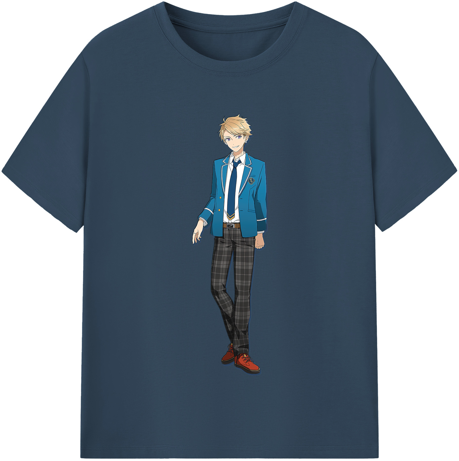 （画像用） あんさんぶるスターズ! Ensemble Stars 綿100％半袖Tシャツ（フロントプリント）