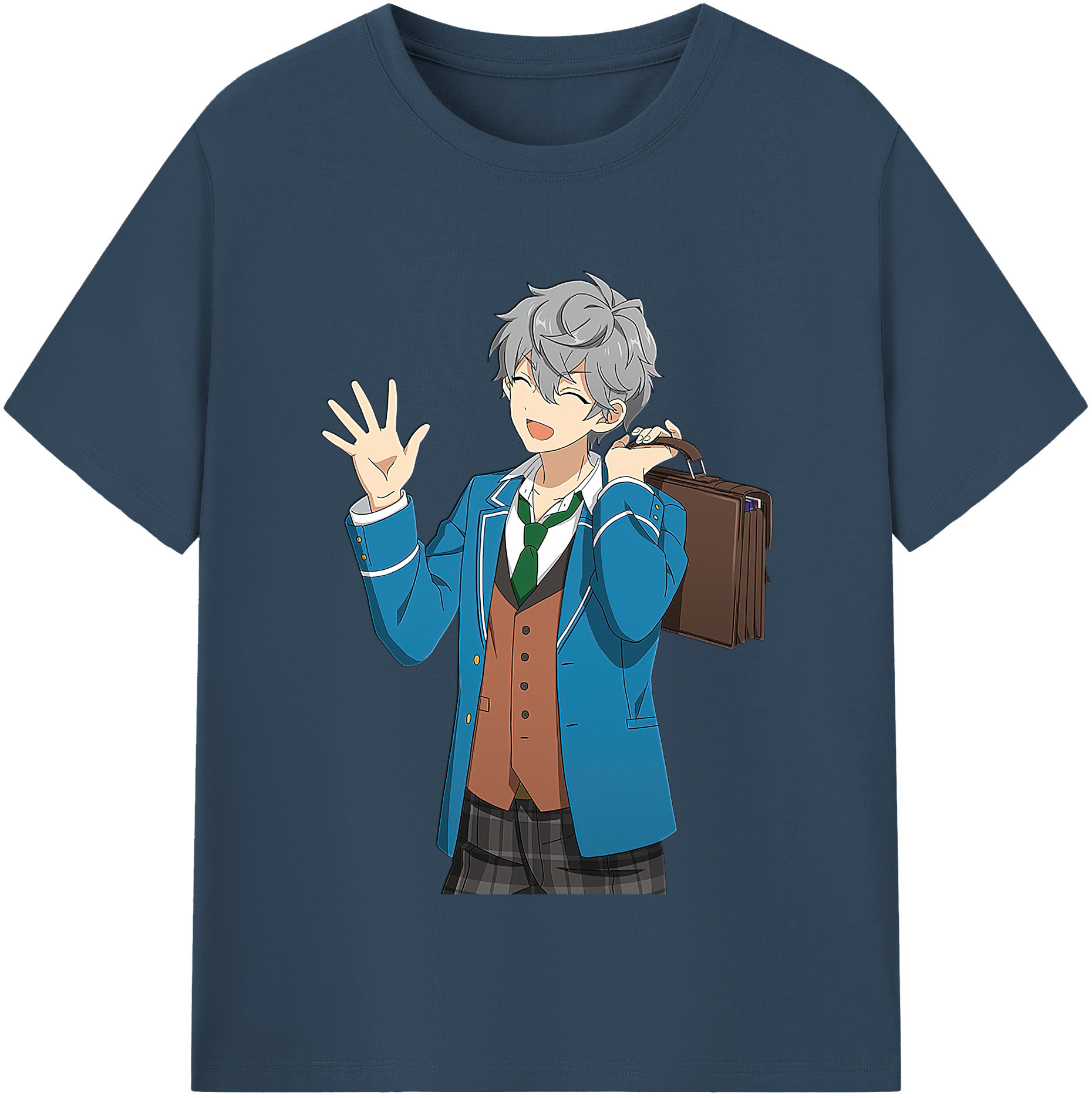 （画像用） あんさんぶるスターズ! Ensemble Stars 綿100％半袖Tシャツ（フロントプリント）