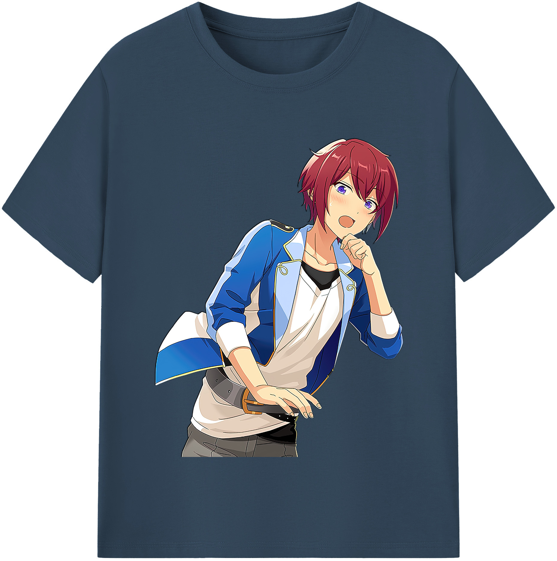 （画像用） あんさんぶるスターズ! Ensemble Stars 綿100％半袖Tシャツ（フロントプリント）