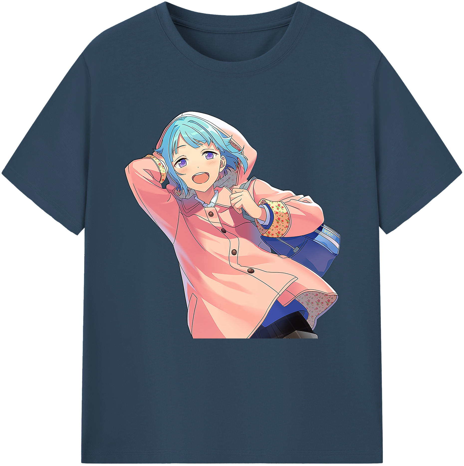 （画像用） あんさんぶるスターズ! Ensemble Stars 綿100％半袖Tシャツ（フロントプリント）
