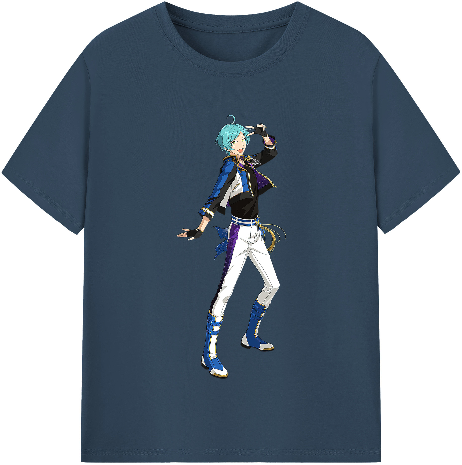 （画像用） あんさんぶるスターズ! Ensemble Stars 綿100％半袖Tシャツ（フロントプリント）