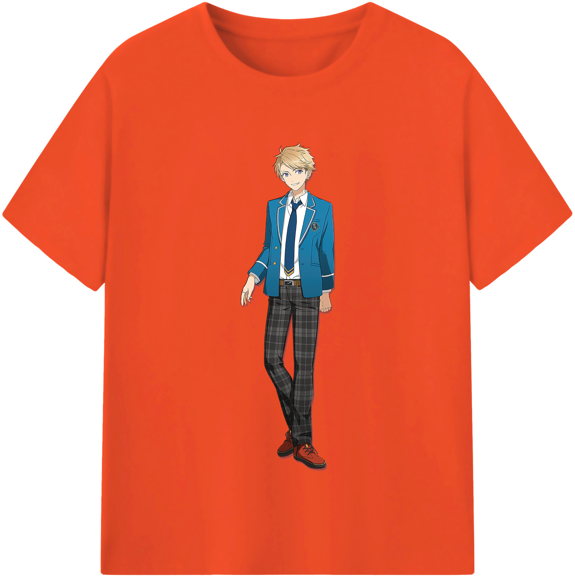 （画像用） あんさんぶるスターズ! Ensemble Stars 綿100％半袖Tシャツ（フロントプリント）