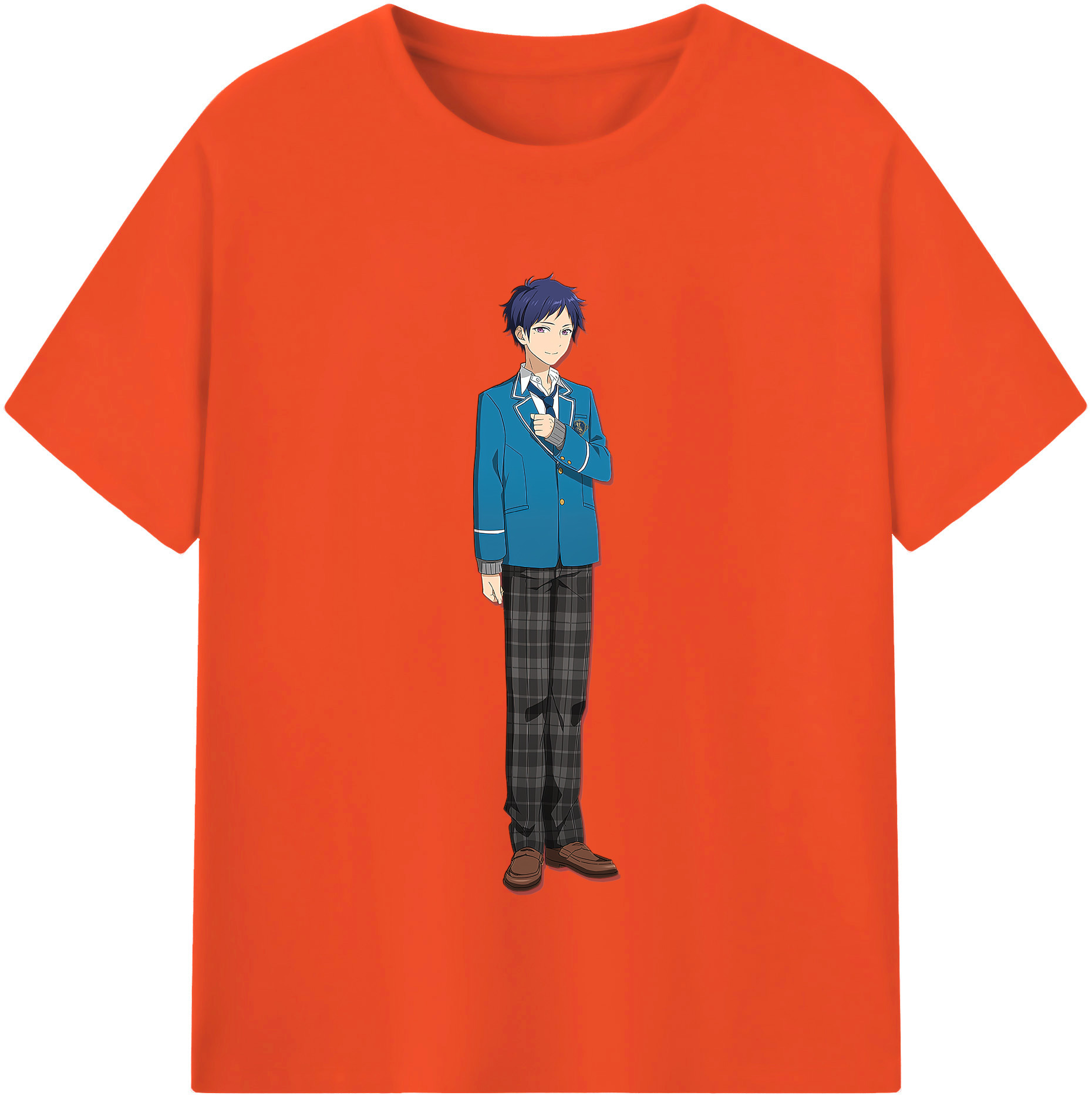 （画像用） あんさんぶるスターズ! Ensemble Stars 綿100％半袖Tシャツ（フロントプリント）