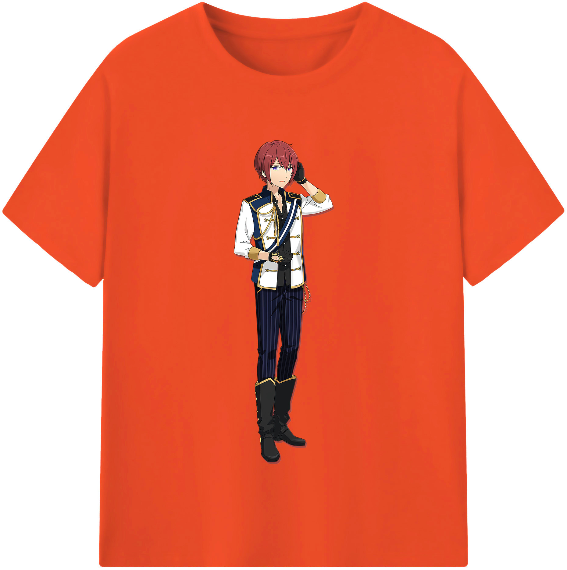 （画像用） あんさんぶるスターズ! Ensemble Stars 綿100％半袖Tシャツ（フロントプリント）