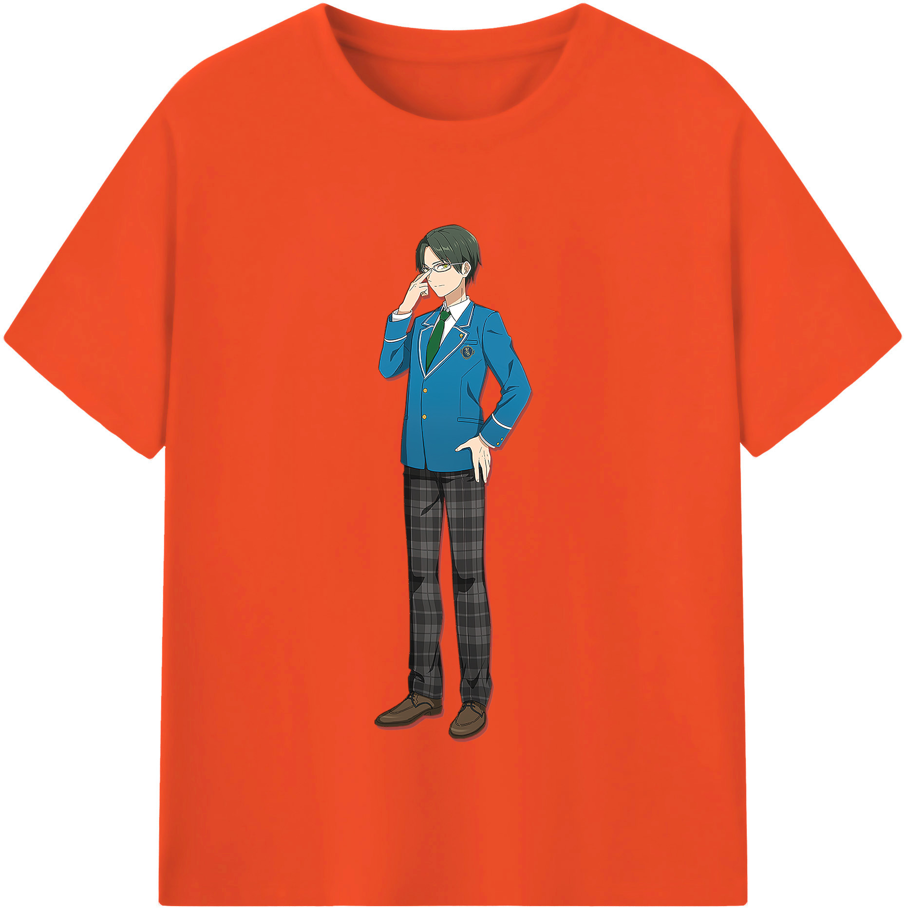 （画像用） あんさんぶるスターズ! Ensemble Stars 綿100％半袖Tシャツ（フロントプリント）