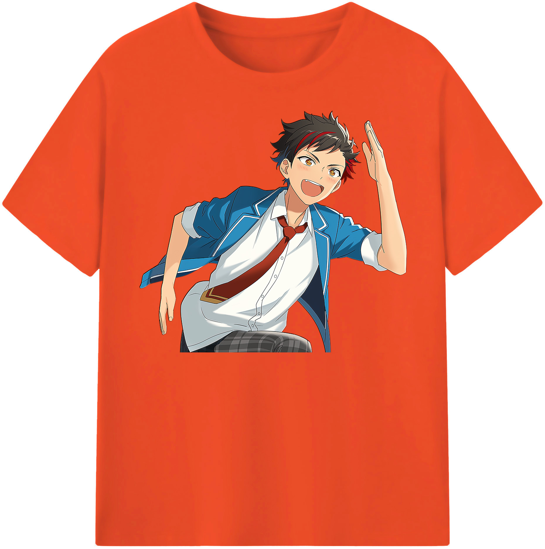 （画像用） あんさんぶるスターズ! Ensemble Stars 綿100％半袖Tシャツ（フロントプリント）
