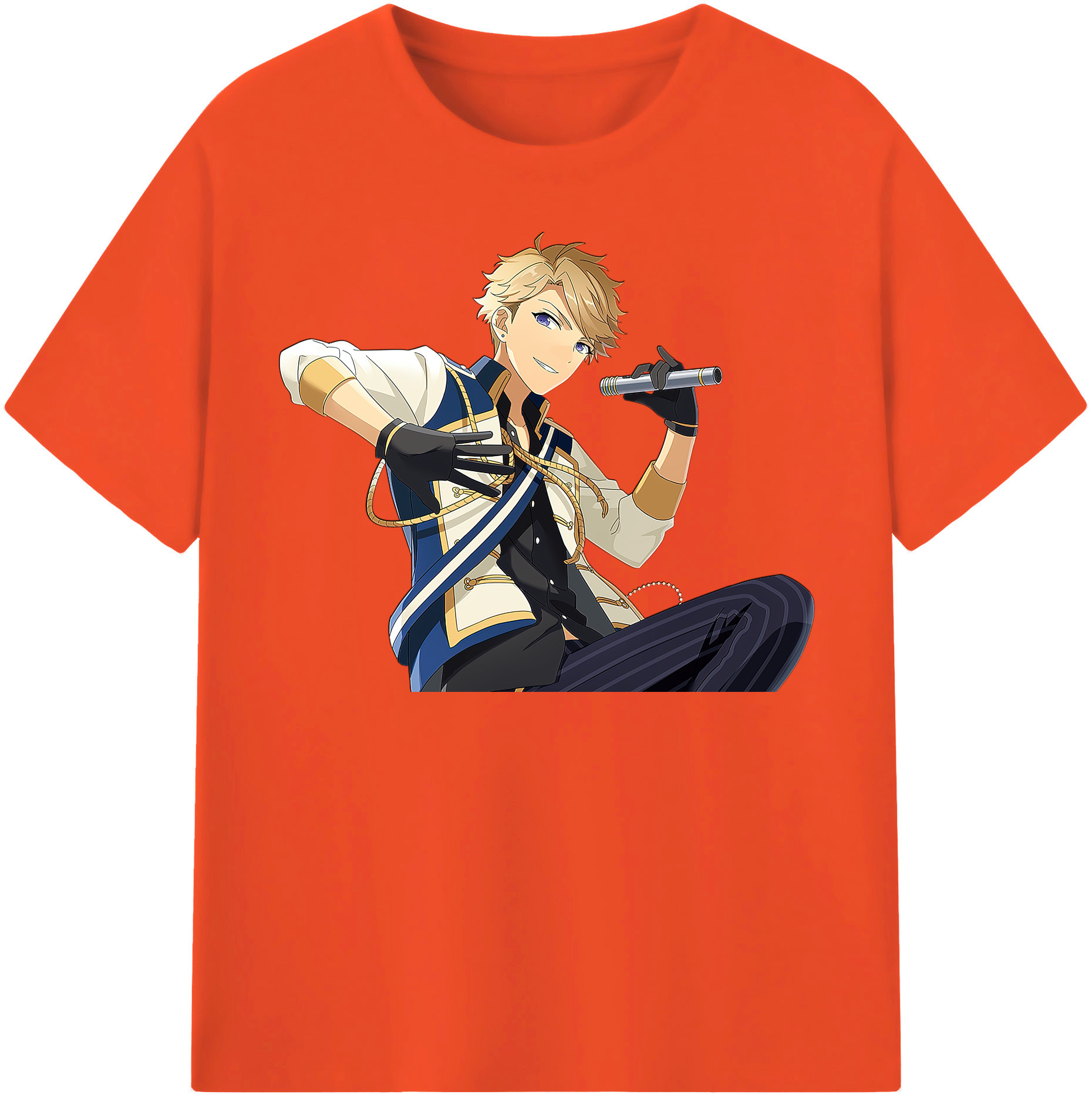 （画像用） あんさんぶるスターズ! Ensemble Stars 綿100％半袖Tシャツ（フロントプリント）
