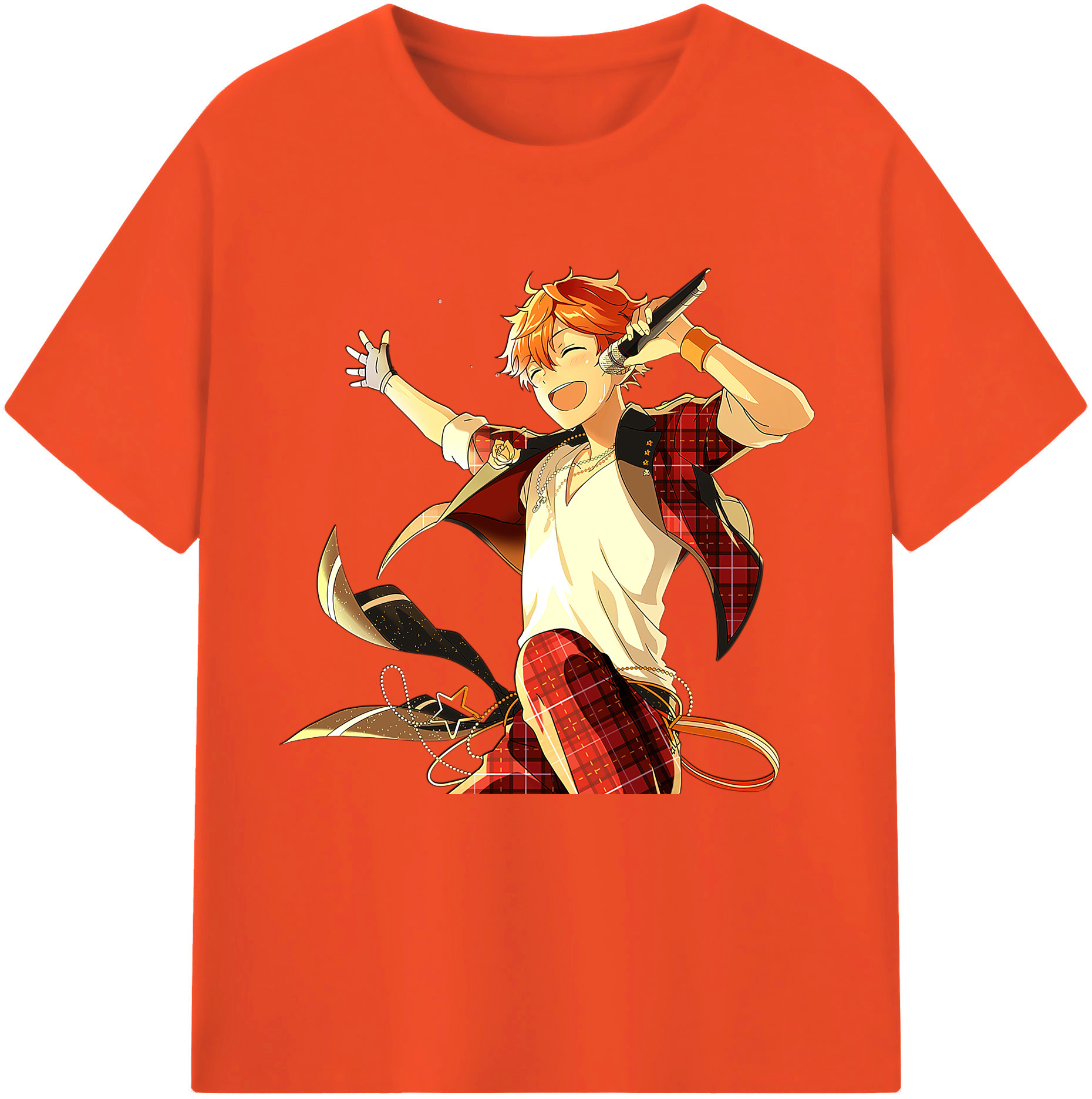 （画像用） あんさんぶるスターズ! Ensemble Stars 綿100％半袖Tシャツ（フロントプリント）