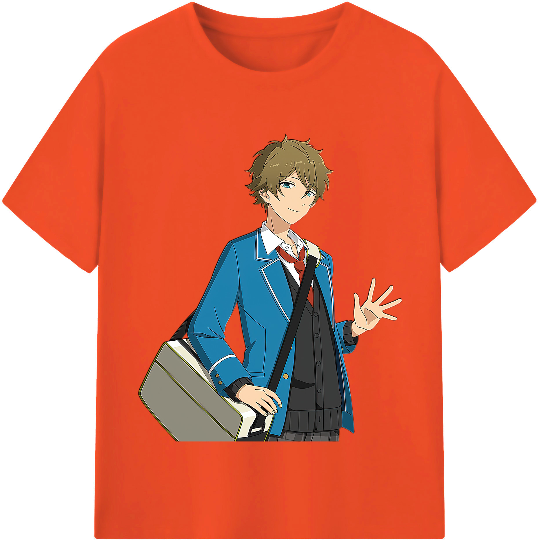 （画像用） あんさんぶるスターズ! Ensemble Stars 綿100％半袖Tシャツ（フロントプリント）