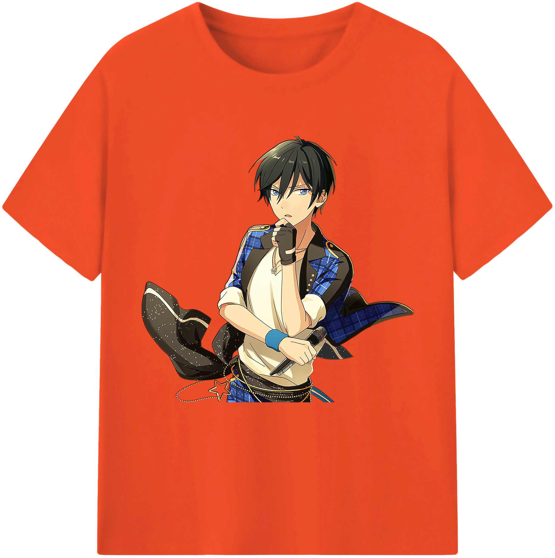 （画像用） あんさんぶるスターズ! Ensemble Stars 綿100％半袖Tシャツ（フロントプリント）