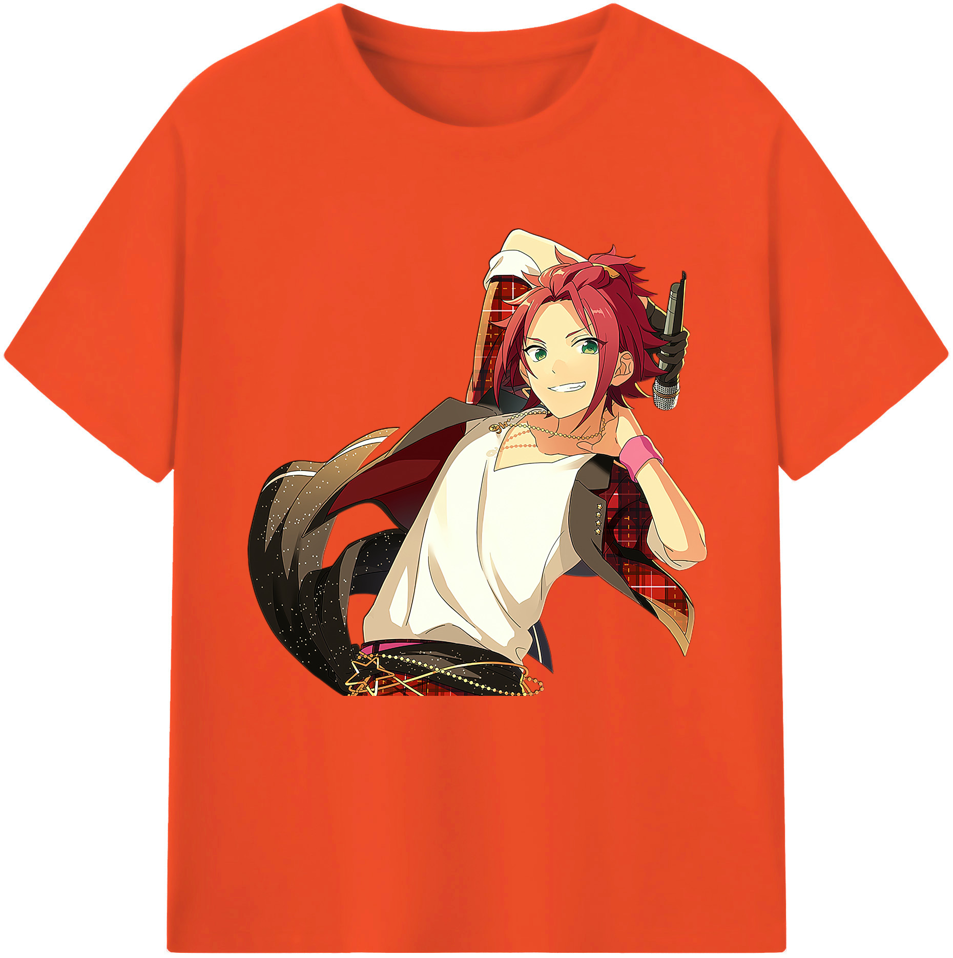 （画像用） あんさんぶるスターズ! Ensemble Stars 綿100％半袖Tシャツ（フロントプリント）