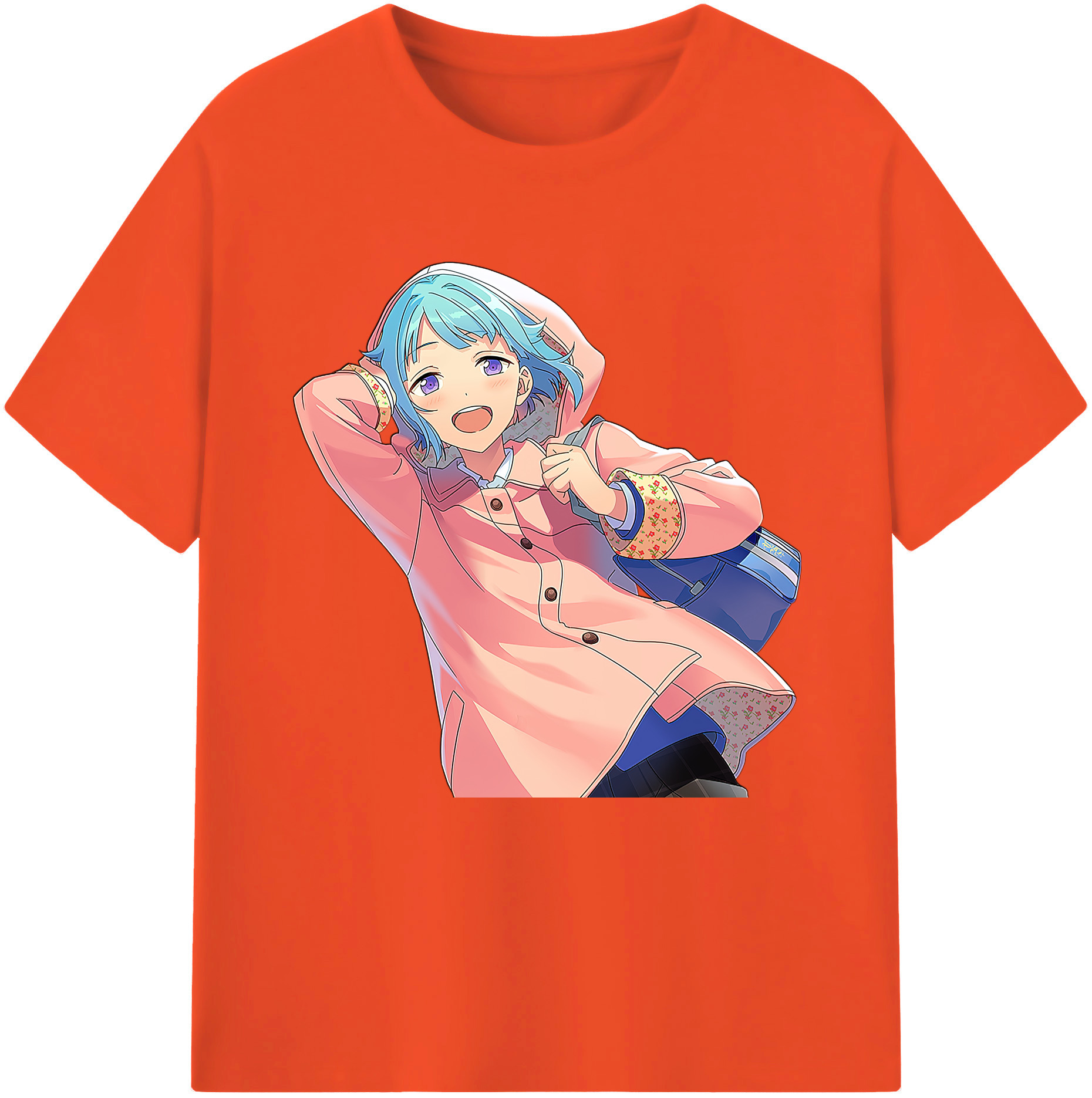 （画像用） あんさんぶるスターズ! Ensemble Stars 綿100％半袖Tシャツ（フロントプリント）
