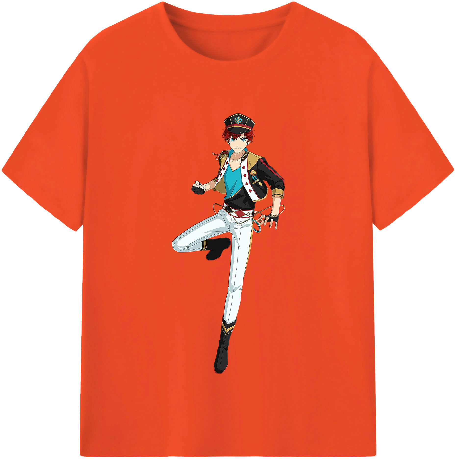 （画像用） あんさんぶるスターズ! Ensemble Stars 綿100％半袖Tシャツ（フロントプリント）