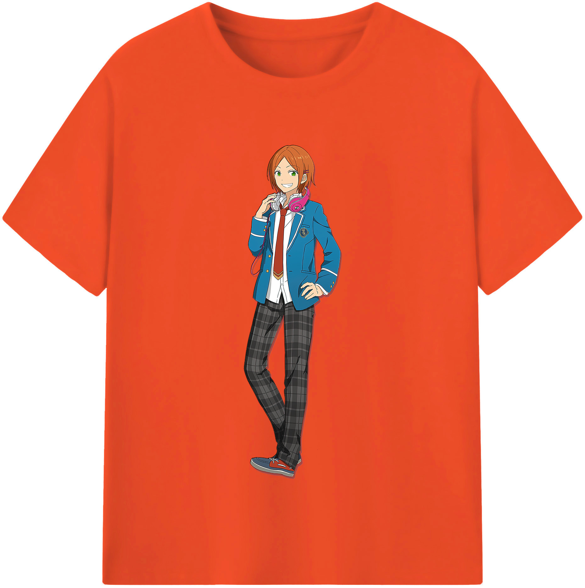 （画像用） あんさんぶるスターズ! Ensemble Stars 綿100％半袖Tシャツ（フロントプリント）