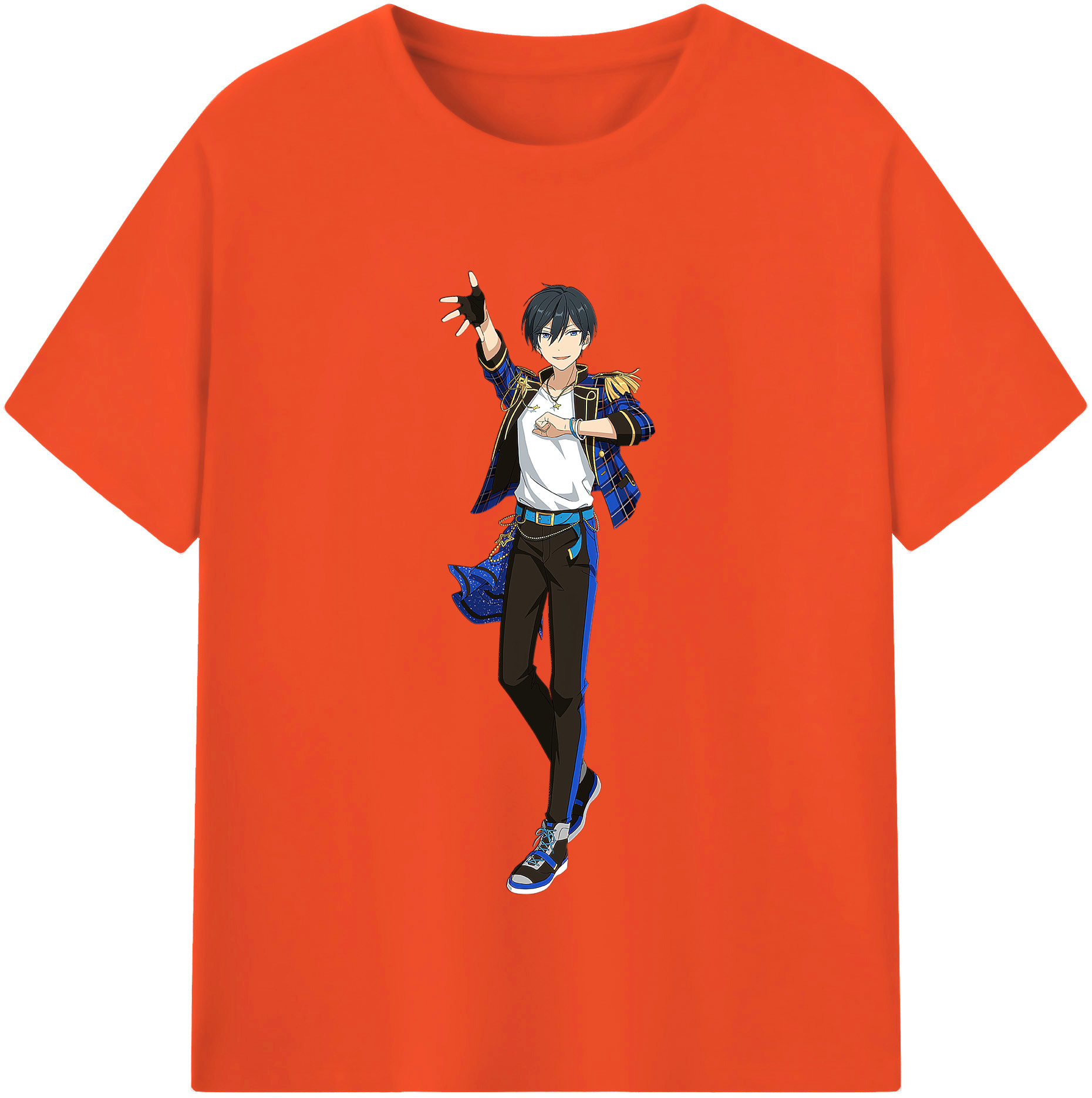 （画像用） あんさんぶるスターズ! Ensemble Stars 綿100％半袖Tシャツ（フロントプリント）