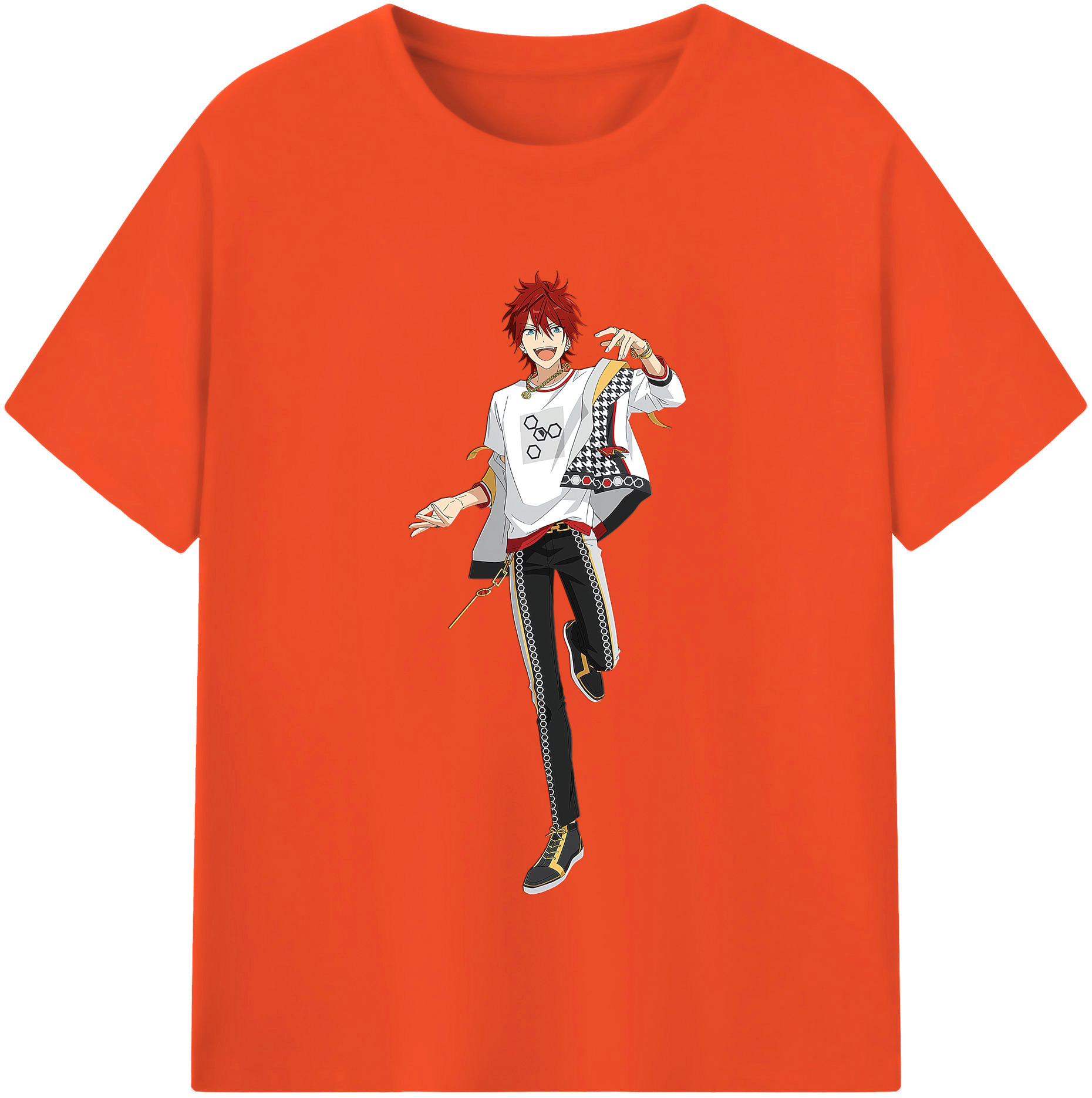 （画像用） あんさんぶるスターズ! Ensemble Stars 綿100％半袖Tシャツ（フロントプリント）
