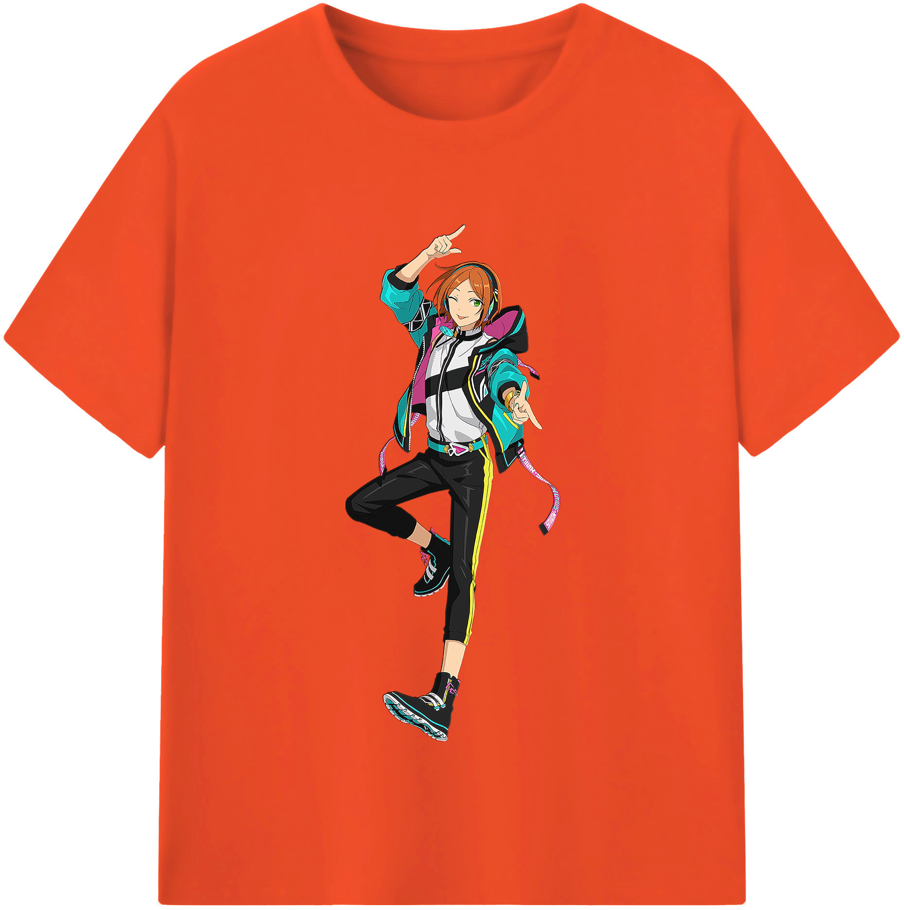 （画像用） あんさんぶるスターズ! Ensemble Stars 綿100％半袖Tシャツ（フロントプリント）