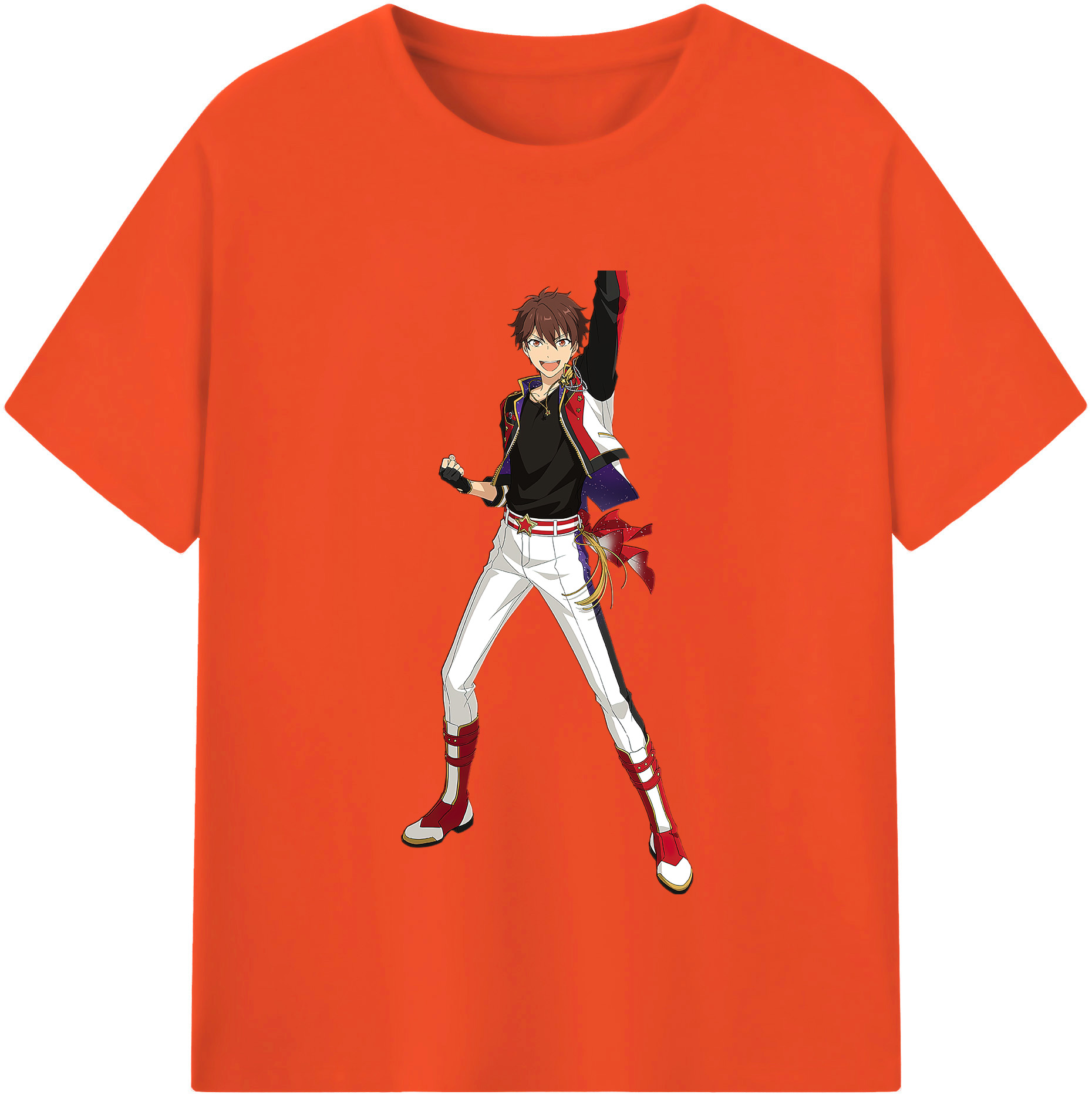 （画像用） あんさんぶるスターズ! Ensemble Stars 綿100％半袖Tシャツ（フロントプリント）
