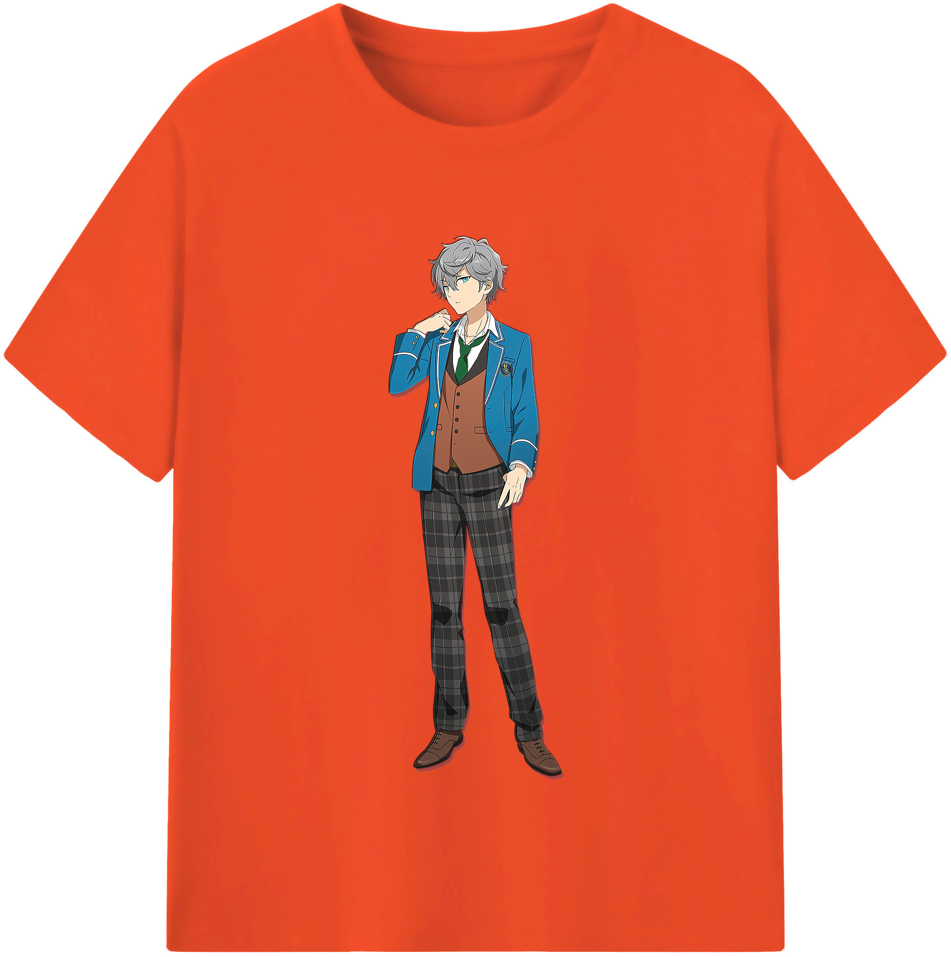 （画像用） あんさんぶるスターズ! Ensemble Stars 綿100％半袖Tシャツ（フロントプリント）