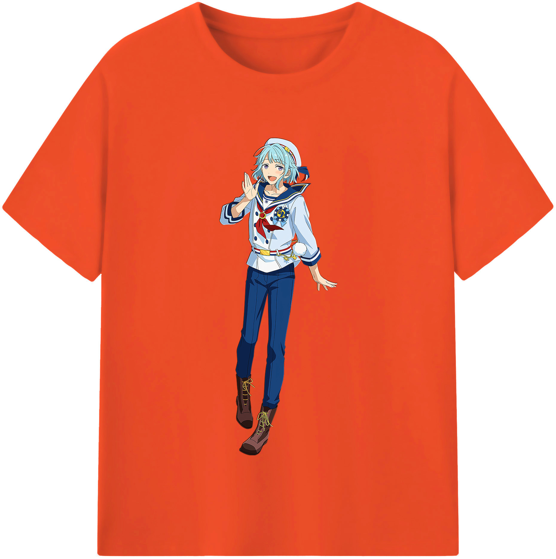 （画像用） あんさんぶるスターズ! Ensemble Stars 綿100％半袖Tシャツ（フロントプリント）