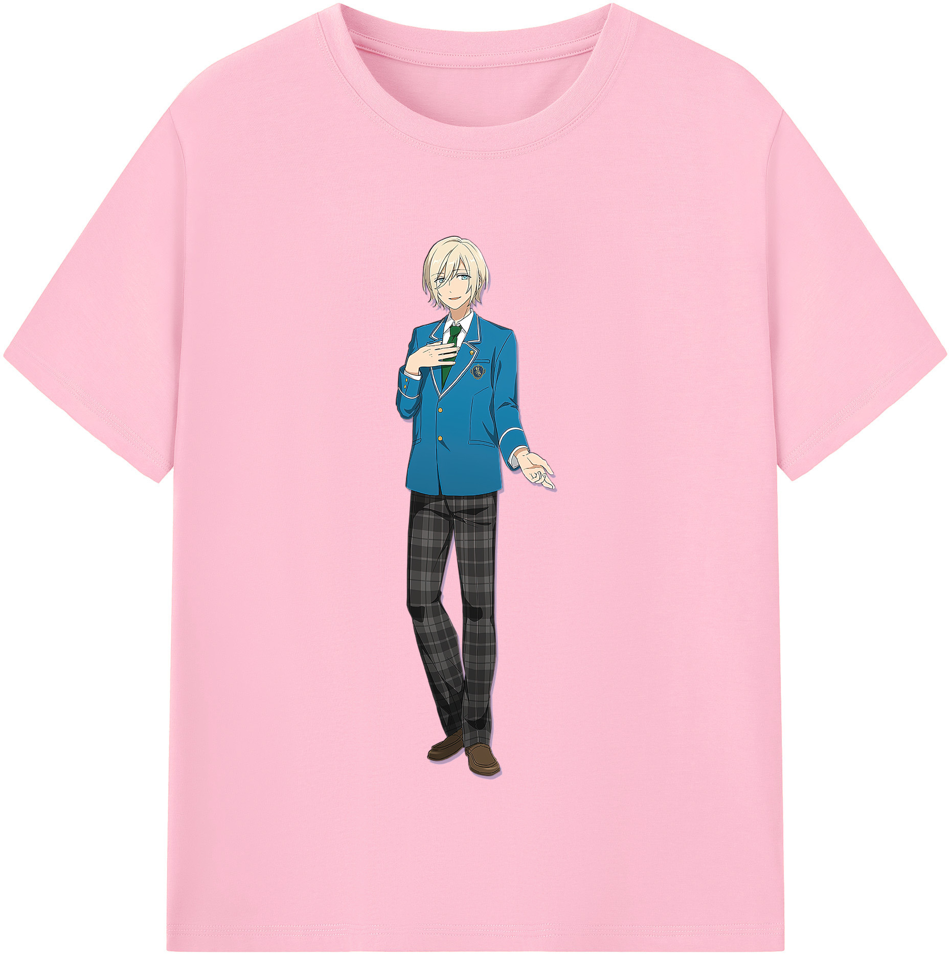 （画像用） あんさんぶるスターズ! Ensemble Stars 綿100％半袖Tシャツ（フロントプリント）