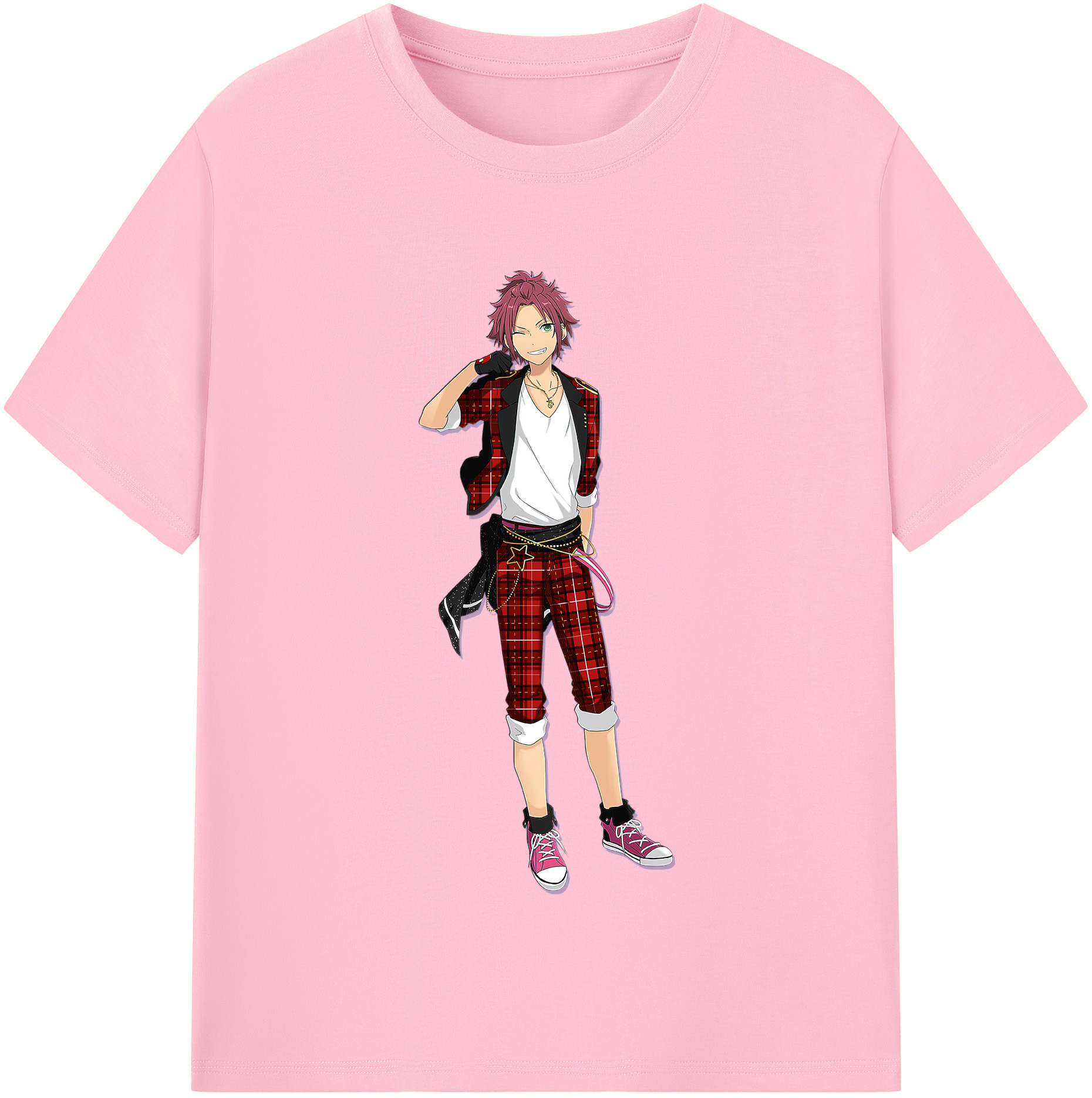 （画像用） あんさんぶるスターズ! Ensemble Stars 綿100％半袖Tシャツ（フロントプリント）