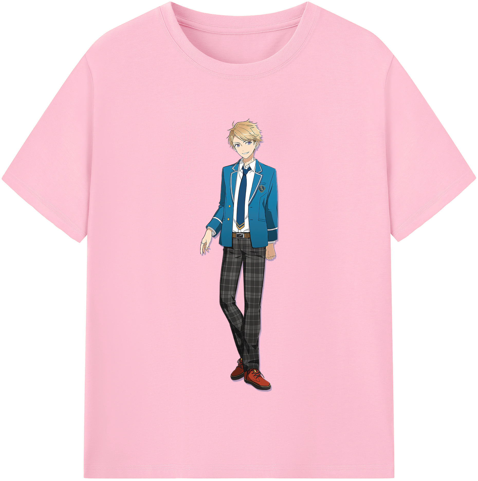 （画像用） あんさんぶるスターズ! Ensemble Stars 綿100％半袖Tシャツ（フロントプリント）