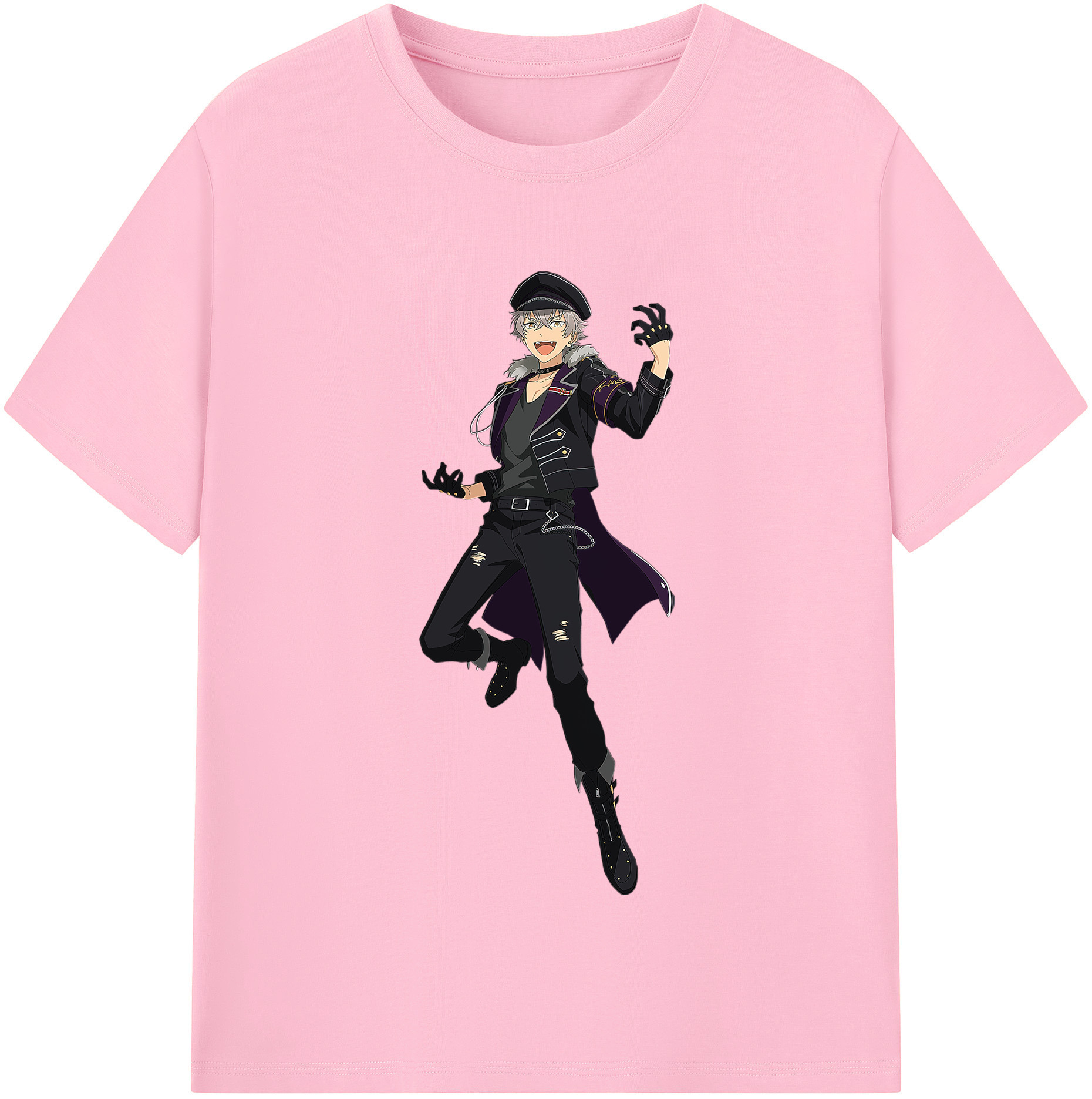 （画像用） あんさんぶるスターズ! Ensemble Stars 綿100％半袖Tシャツ（フロントプリント）