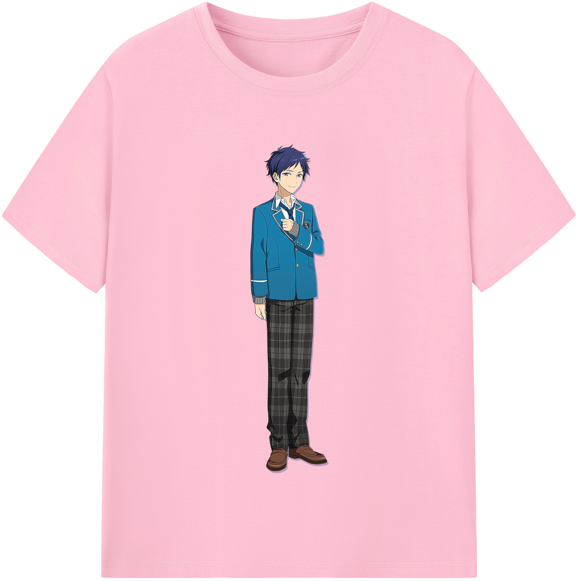 （画像用） あんさんぶるスターズ! Ensemble Stars 綿100％半袖Tシャツ（フロントプリント）