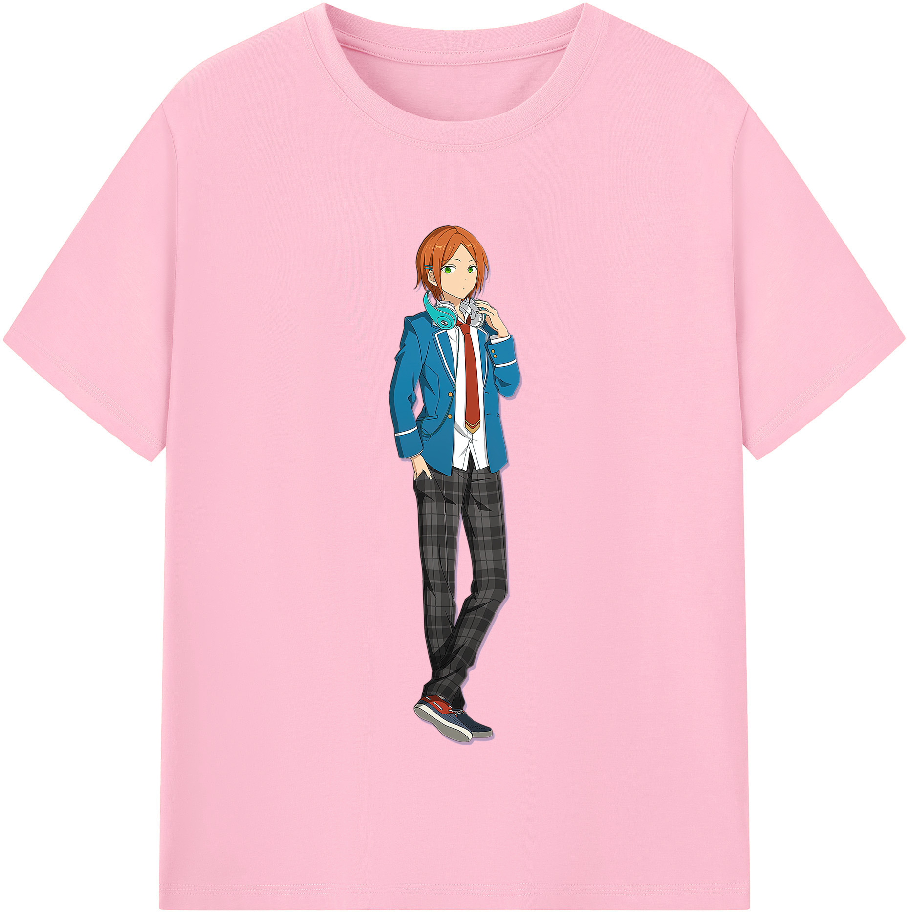 （画像用） あんさんぶるスターズ! Ensemble Stars 綿100％半袖Tシャツ（フロントプリント）