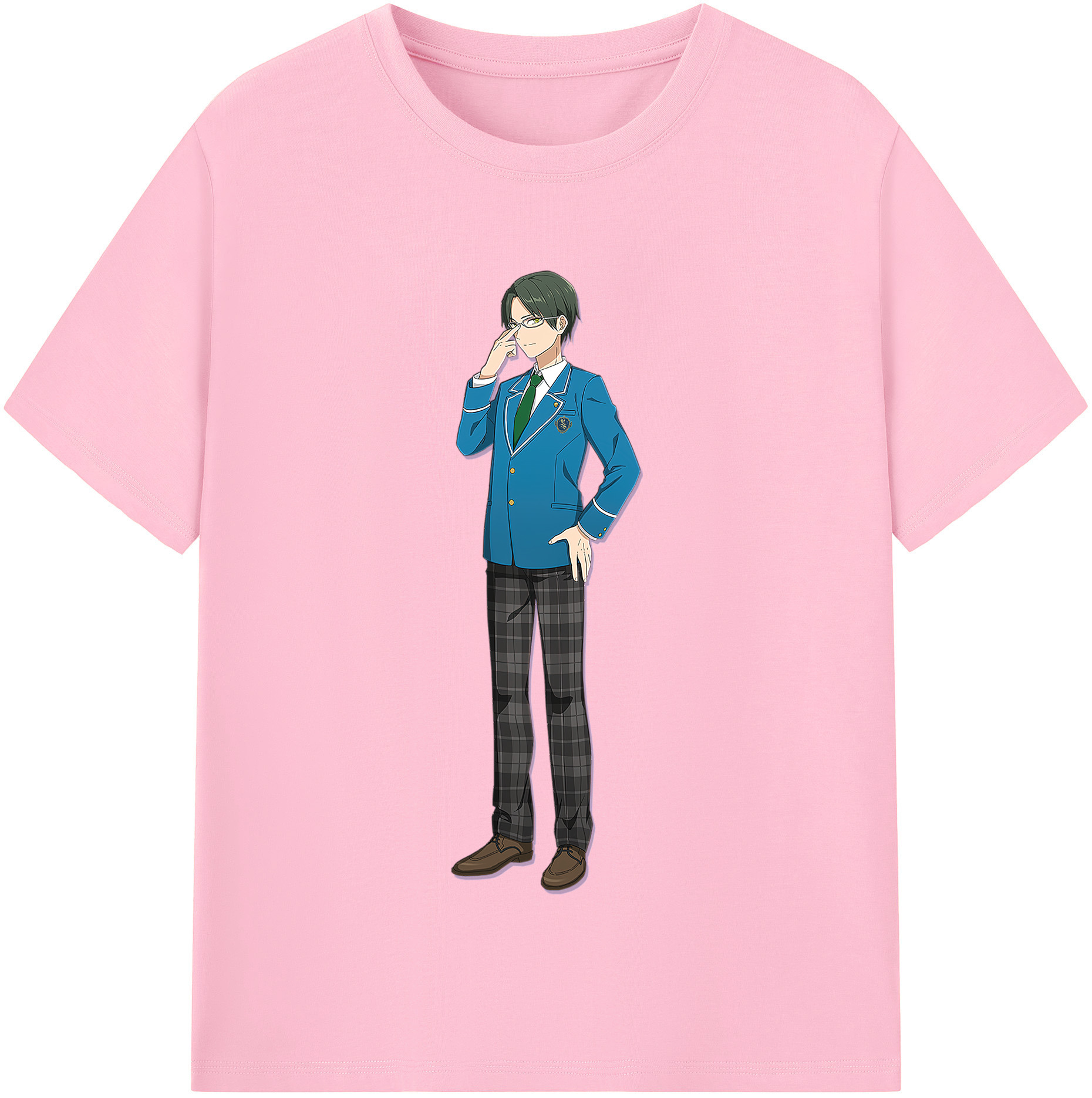 （画像用） あんさんぶるスターズ! Ensemble Stars 綿100％半袖Tシャツ（フロントプリント）