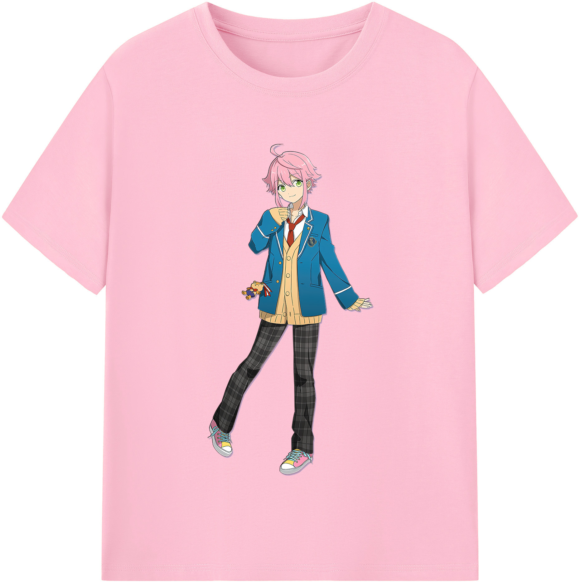 （画像用） あんさんぶるスターズ! Ensemble Stars 綿100％半袖Tシャツ（フロントプリント）