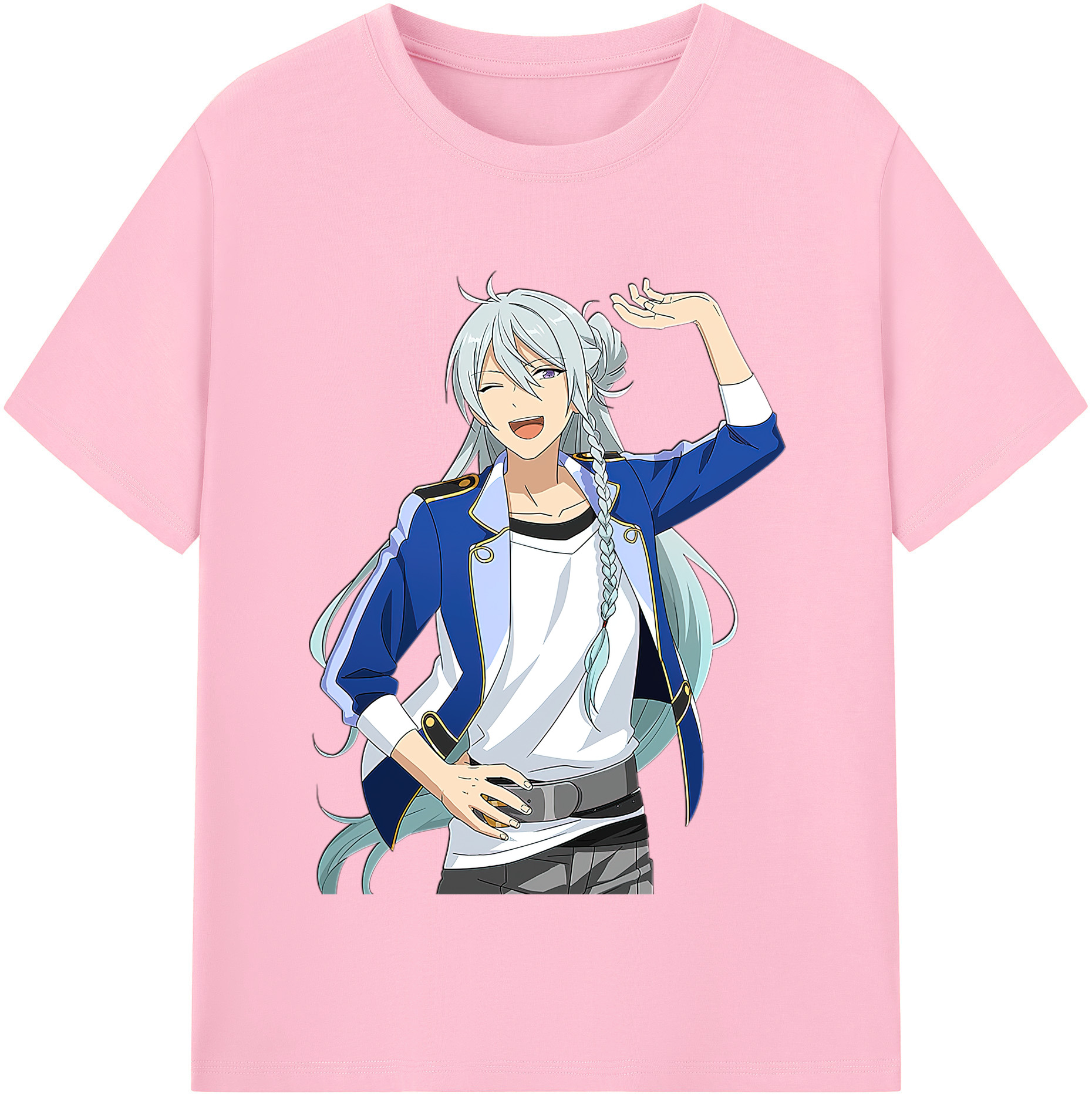 （画像用） あんさんぶるスターズ! Ensemble Stars 綿100％半袖Tシャツ（フロントプリント）