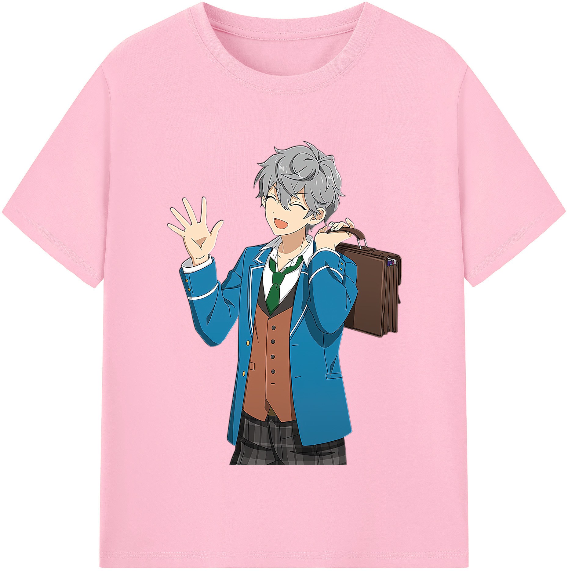 （画像用） あんさんぶるスターズ! Ensemble Stars 綿100％半袖Tシャツ（フロントプリント）