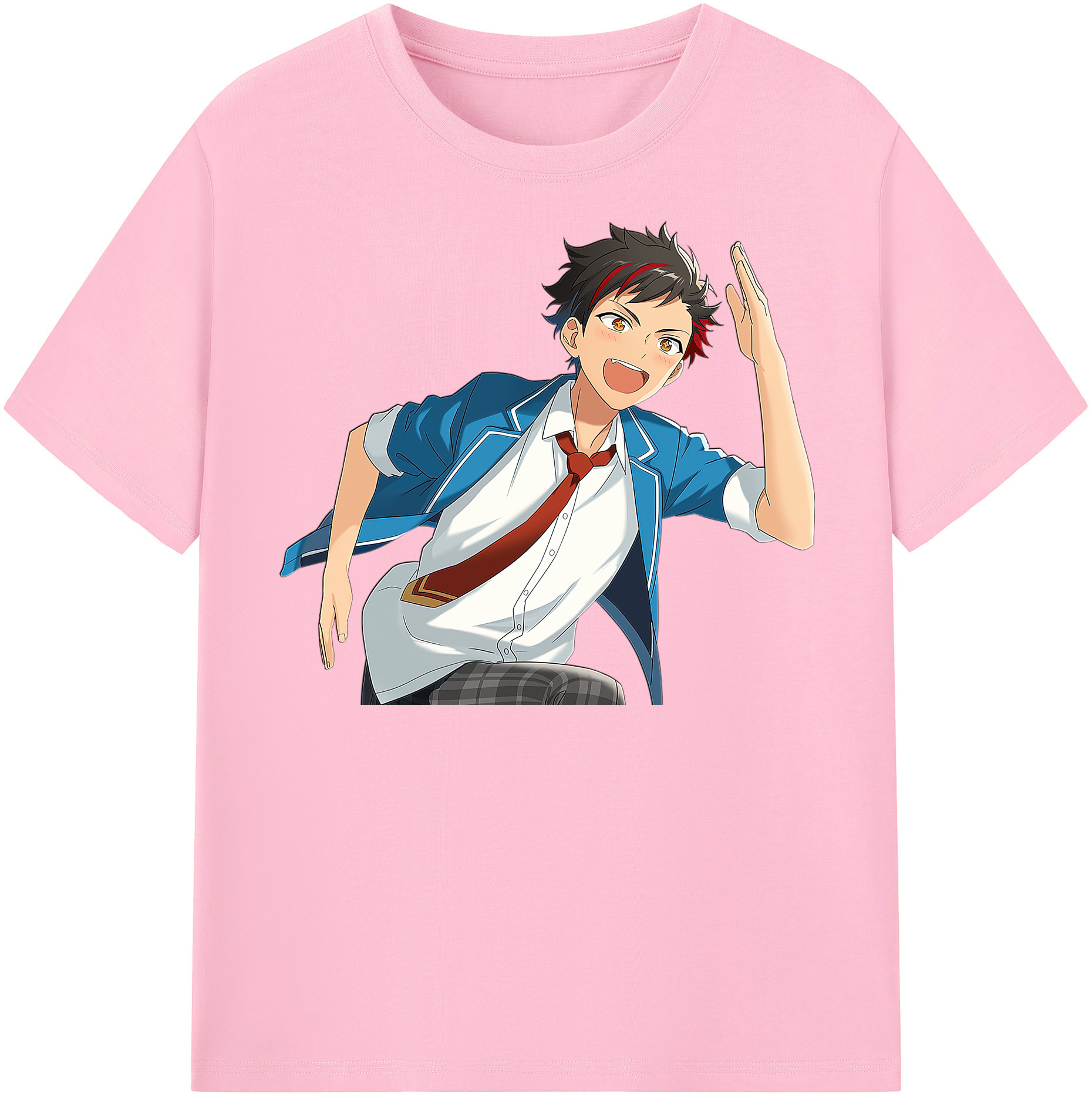 （画像用） あんさんぶるスターズ! Ensemble Stars 綿100％半袖Tシャツ（フロントプリント）